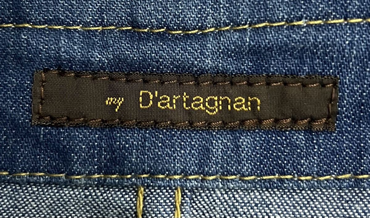 Japanese Brand × Vintage Vintage Y2K My D'artagnan Japanese Selvedge Denim Overalls Size US 35 - 14 Thumbnail