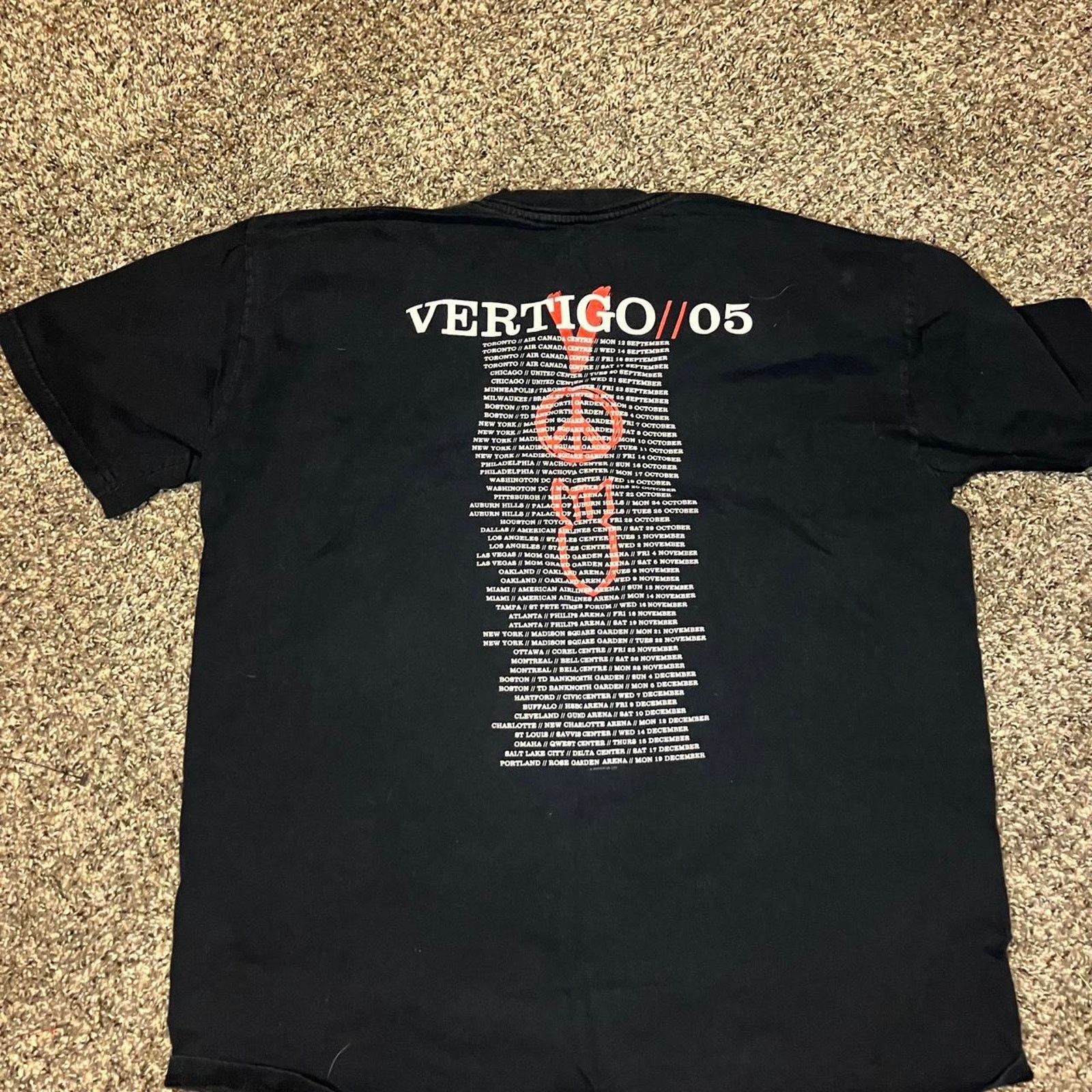 Jerzees Vintage u2 vertigo tour Size US XL / EU 56 / 4 - 3 Thumbnail