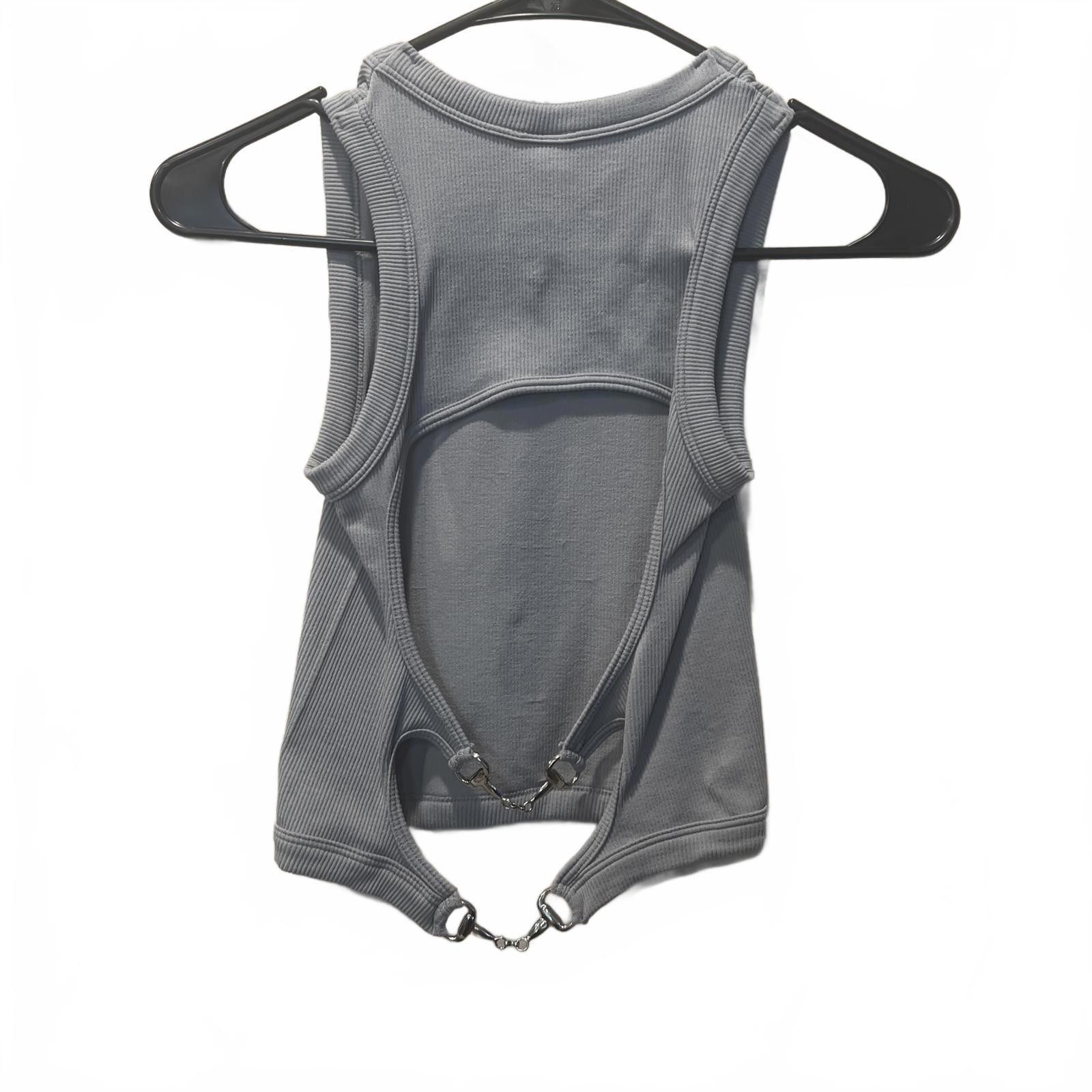Other NWT Bloom Seasons Women's Ribbed Sleeveless with Back Cutout Size M / US 6-8 / IT 42-44 - 2 Thumbnail