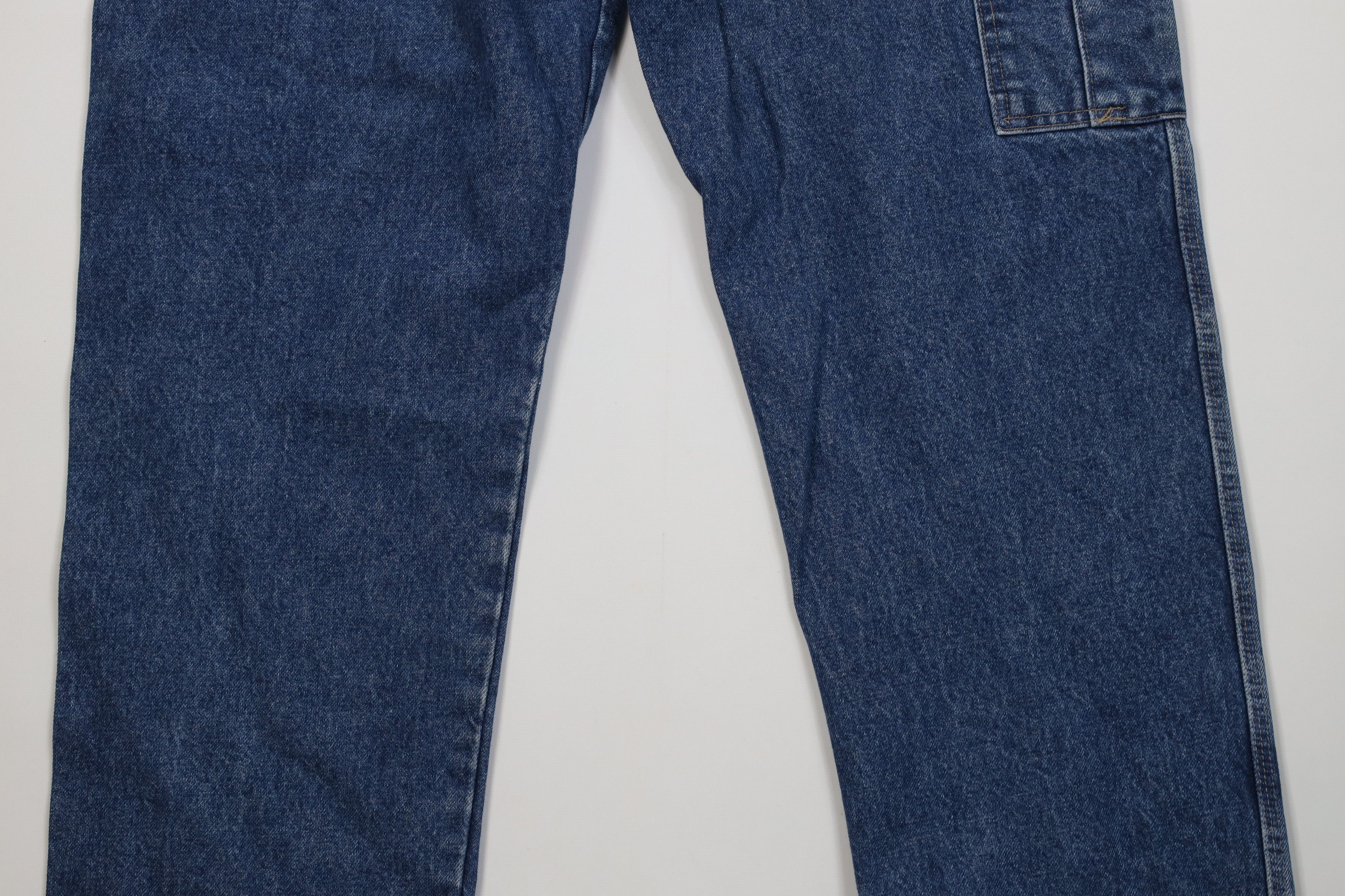 Vintage Bulwark FR Fire Flame Resistant Wide Leg Denim Jeans Size US 38 / EU 54 - 12 Thumbnail