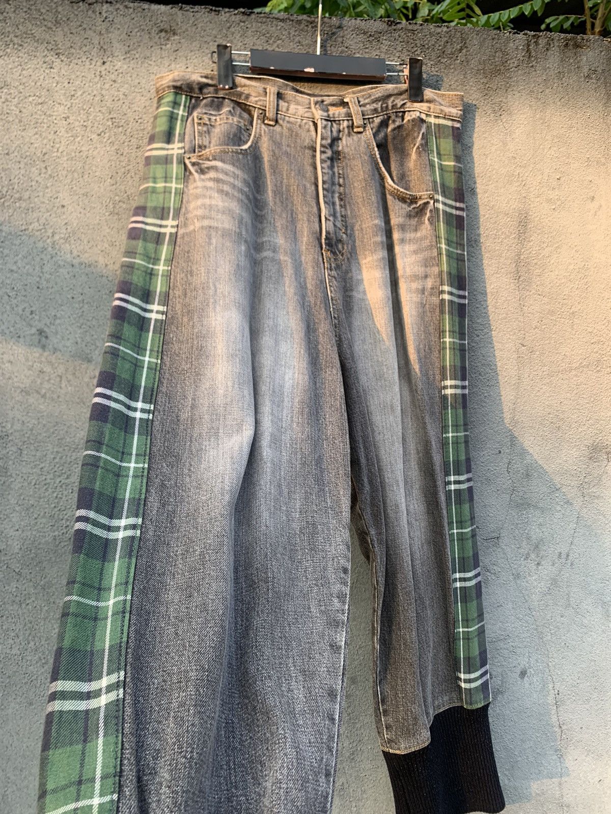 Vintage 👹Vintage Washed Faded Y2k Baggy Jogger Jeans Size US 32 / EU 48 - 14 Thumbnail