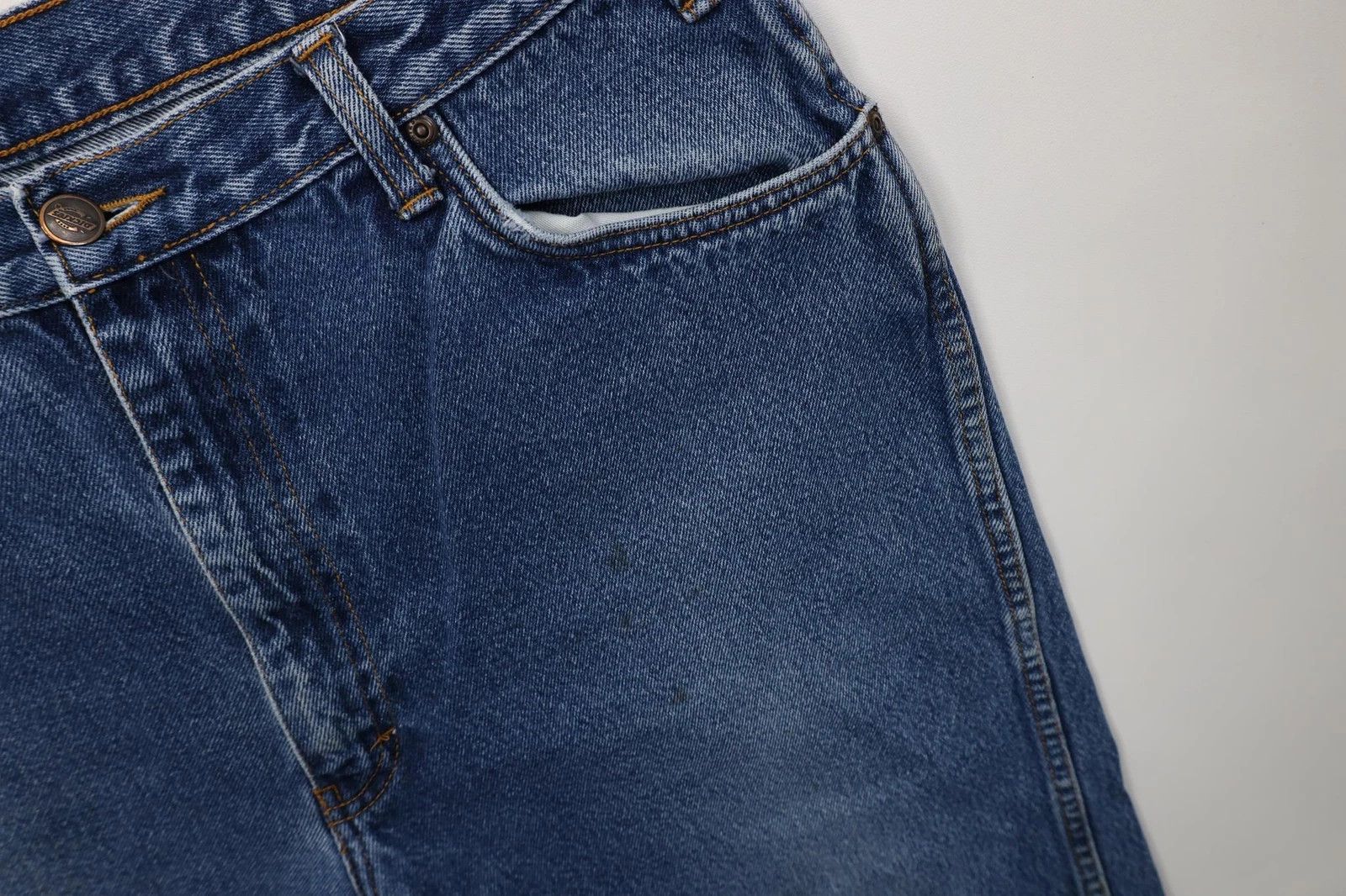 Dickies Vintage Y2K Dickies Straight Leg Denim Jeans Blue Cotton Size US 36 / EU 52 - 8 Thumbnail