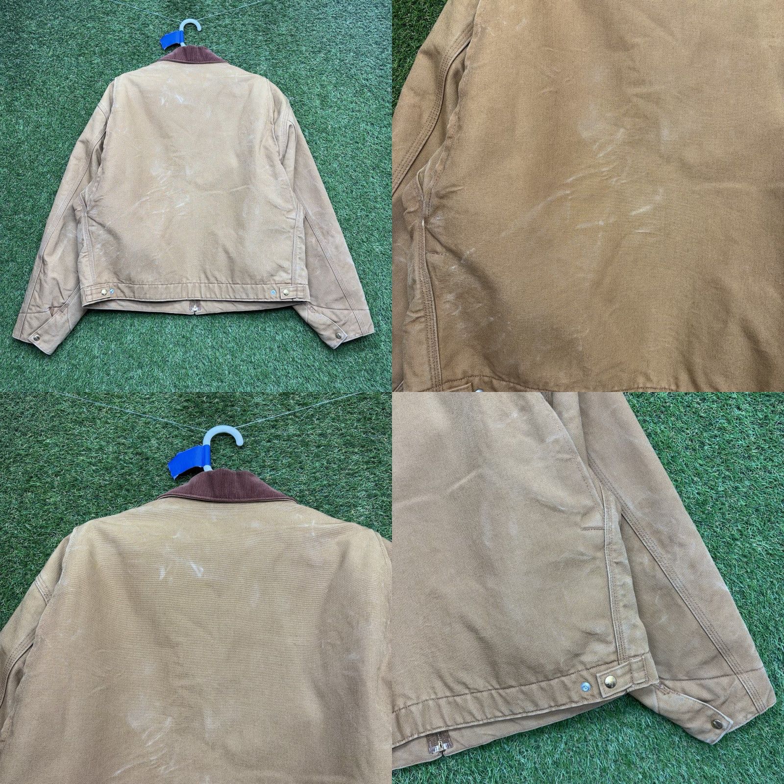 Carhartt VINTAGE Carhartt Detroit Jacket Mens 48 Canvas Work Shirt? Size US M / EU 48-50 / 2 - 9 Thumbnail