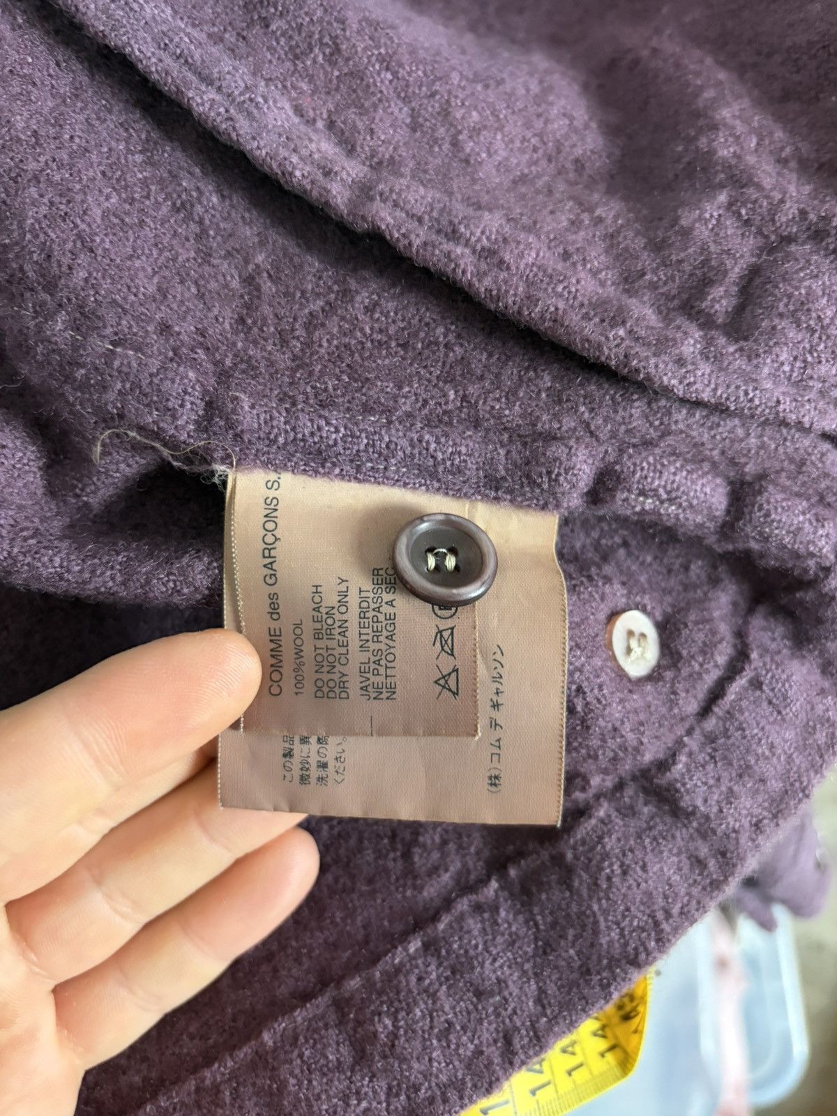 Comme des Garcons SHIRT Archive 90s cdg shirt Patchwork Jacket Size US S / EU 44-46 / 1 - 8 Thumbnail