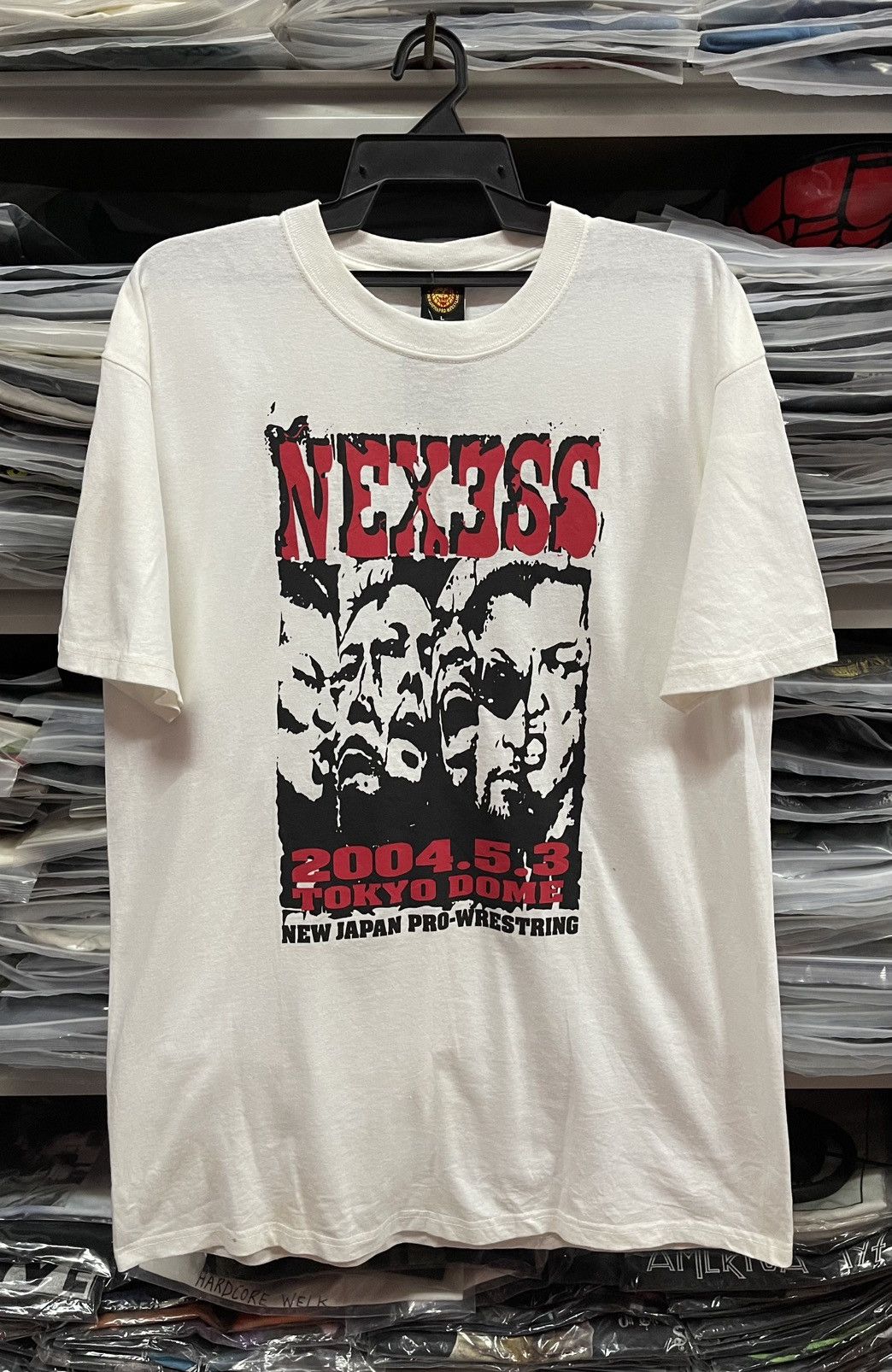 Band Tees × Japanese Brand Vintage Y2K Deadstock New Japan Pro-Wrestring🔥🔥🔥 Size US L / EU 52-54 / 3 - 1 Thumbnail