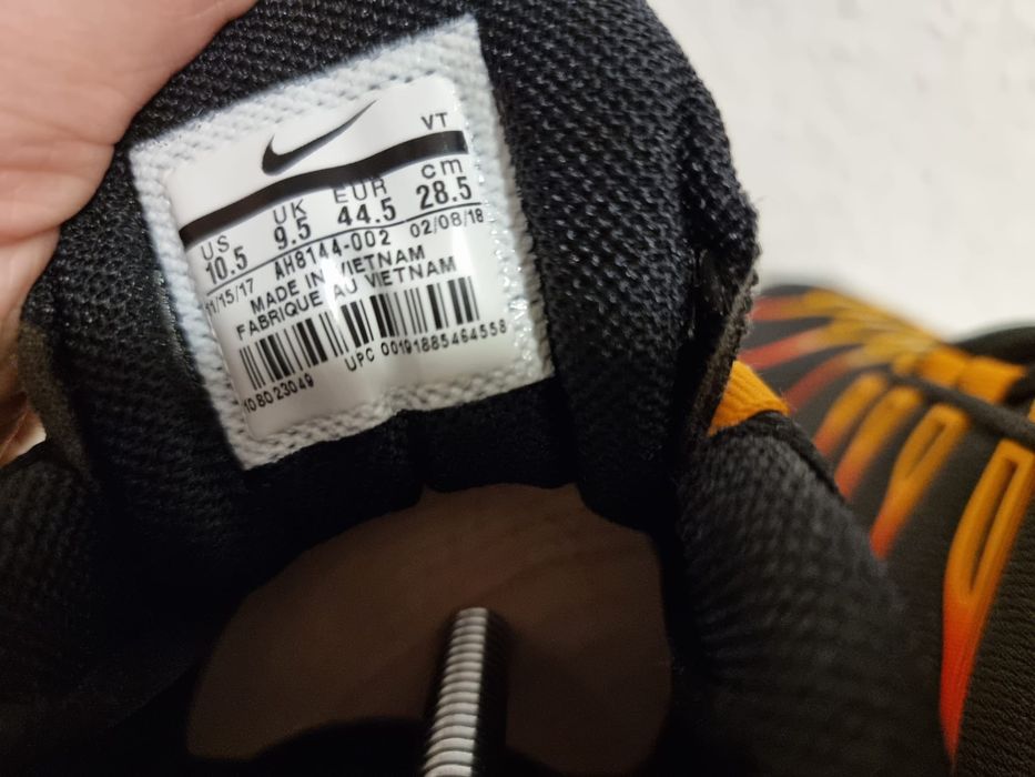 Nike Nike Air Max Plus TN 97 Black Shock Orange 2018 44.5 Grailed