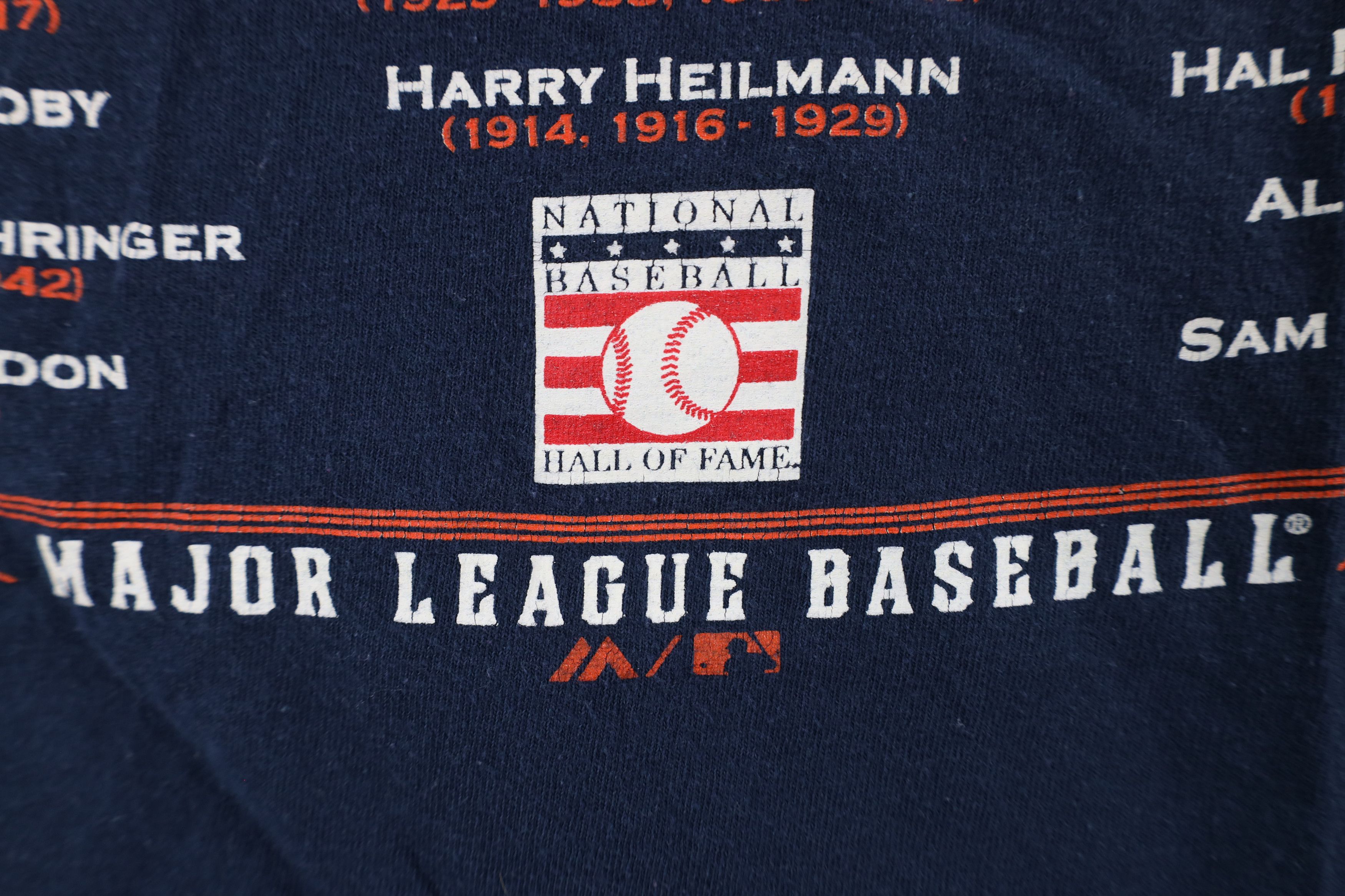 Majestic × Vintage Vintage Majestic Hall of Fame Members Detroit Tigers T-Shirt Size US M / EU 48-50 / 2 - 10 Thumbnail