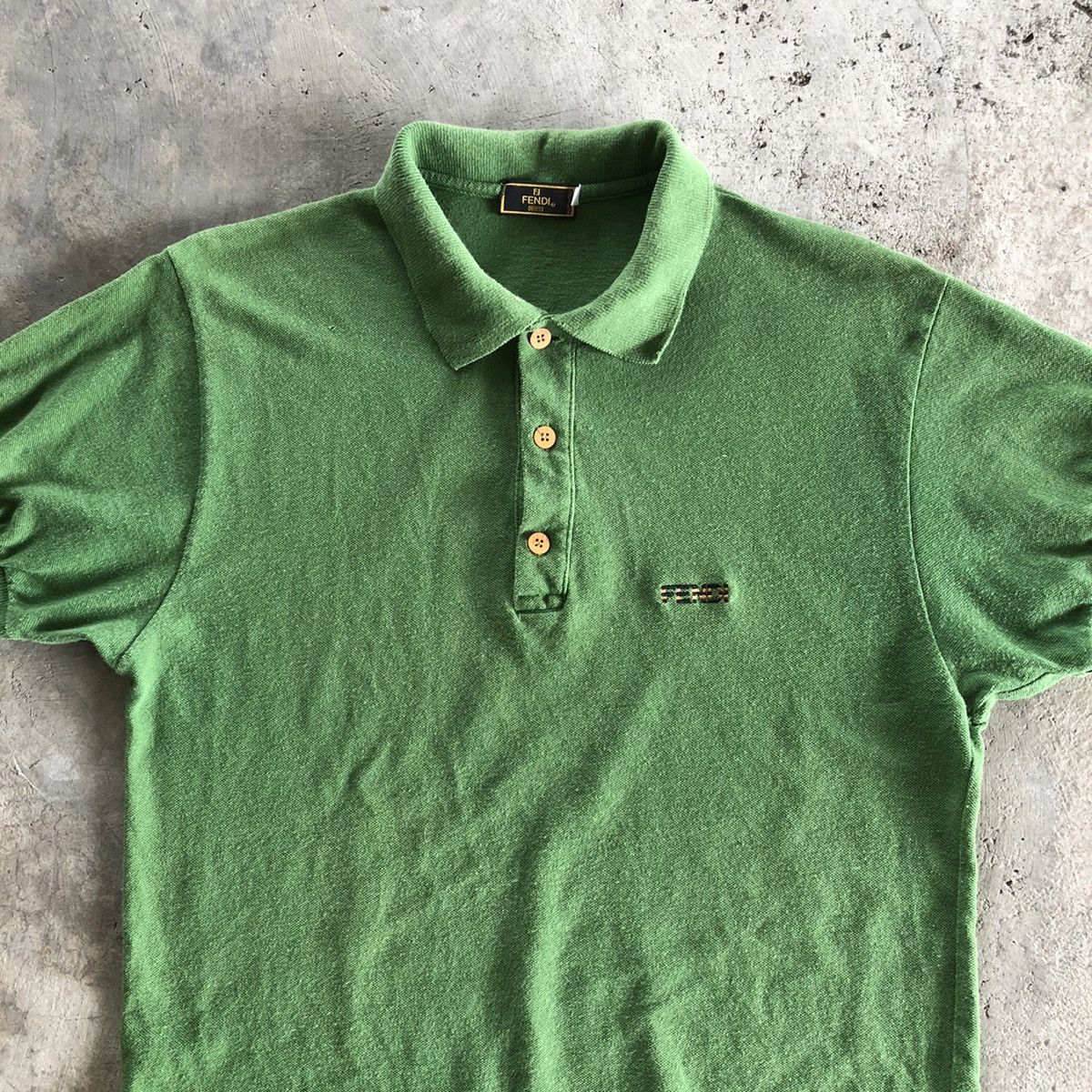 Fendi FENDI Polo Shirt Size US M / EU 48-50 / 2 - 2 Thumbnail