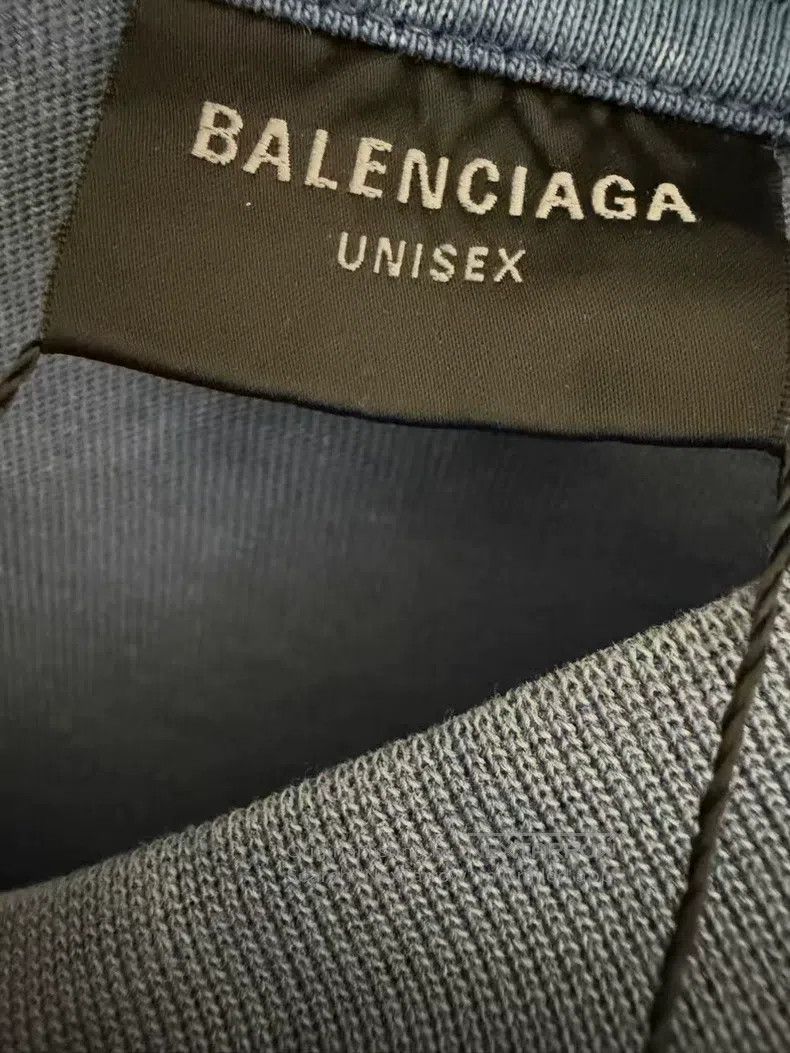 Balenciaga Balenciaga Haze Blue Coke Printed Short Sleeve Size US XS / EU 42 / 0 - 3 Thumbnail