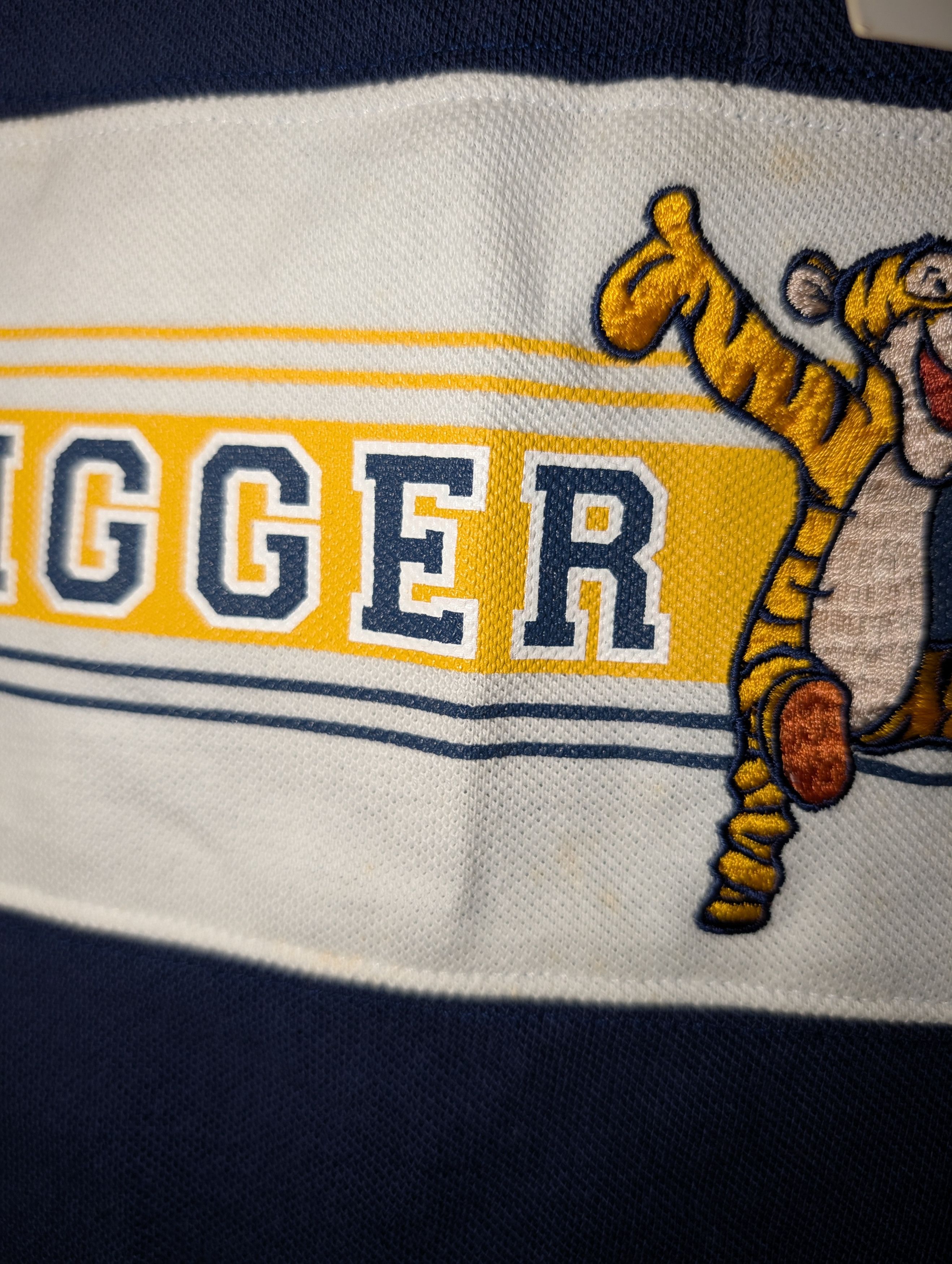 Disney Vintage 90s Walt Disney Kids Kids Large Henley T-Shirt Size US L / EU 52-54 / 3 - 6 Thumbnail