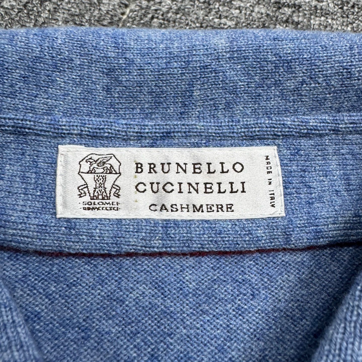 Brunello Cucinelli BRUNELLO CUCINELLI Cashmere Knit Sweater Size 58 Size US XXL / EU 58 / 5 - 2 Thumbnail