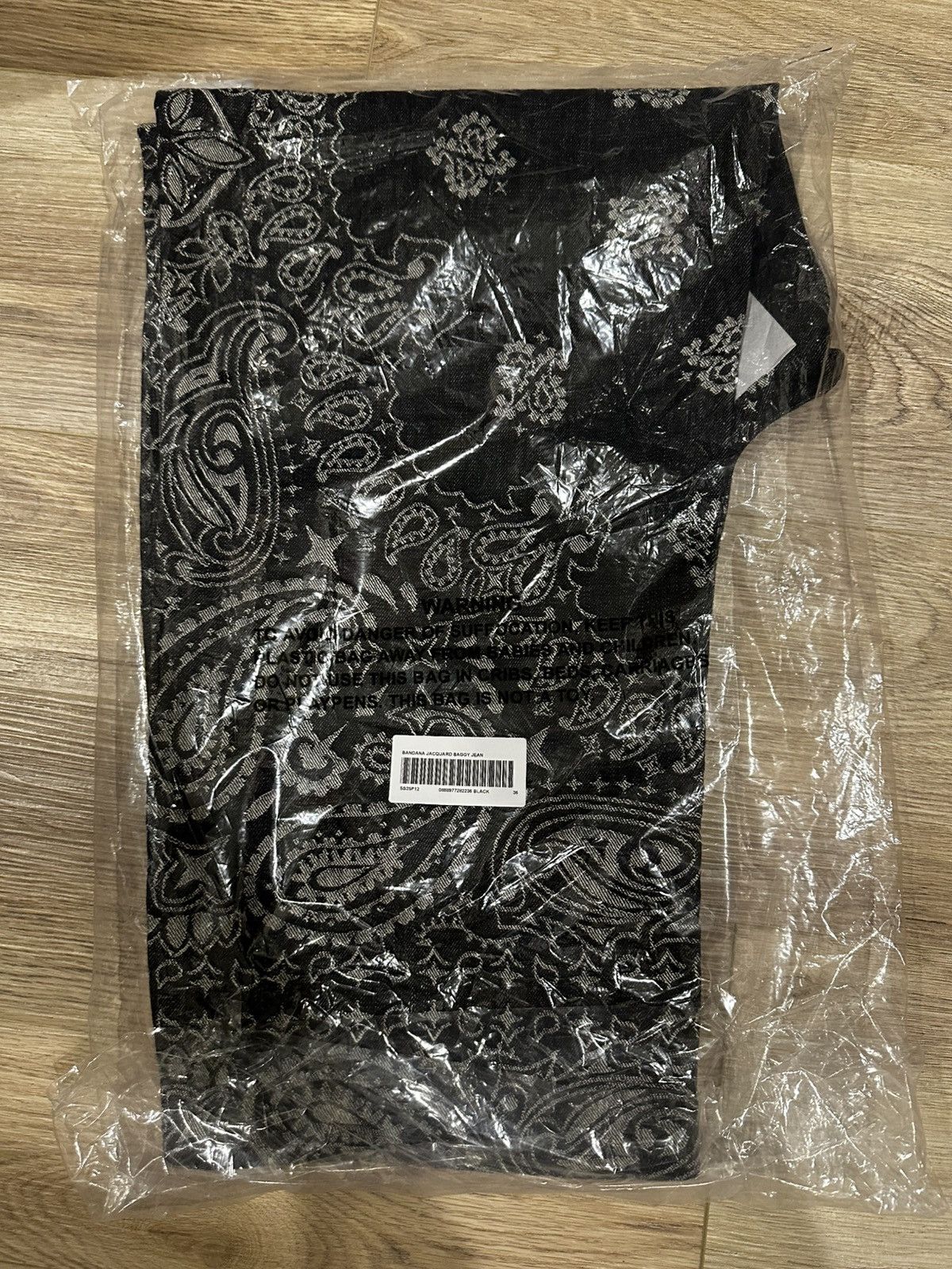 Supreme Supreme Bandana Jacquard Baggy Jean - 36 Size US 36 / EU 52 - 5 Thumbnail