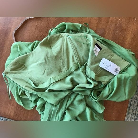Escada NWT Escada Pleated Draped Fishtail One-Shoulder Green Specia Size M / US 6-8 / IT 42-44 - 6 Thumbnail
