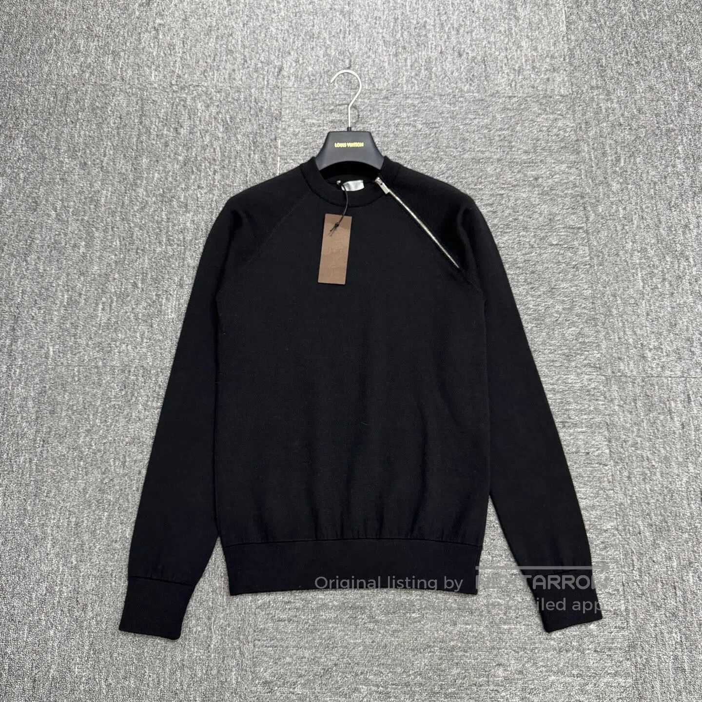 Dior Dior Slant-zipper wool knit sweater| Size US XXS / EU 40 - 1 Thumbnail