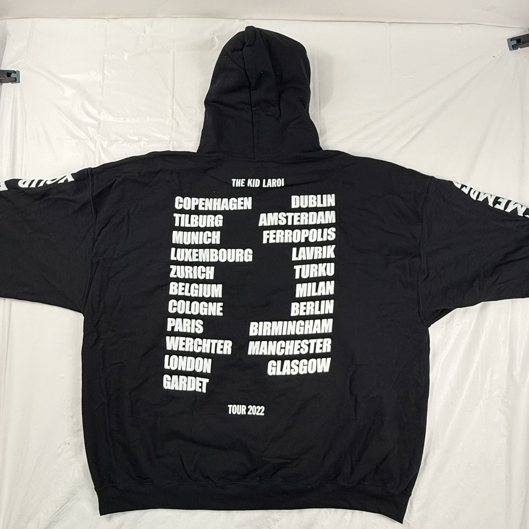 Other The Kid LAROI End of the World Tour 2022 Hoodie Black XXL Size US XXL / EU 58 / 5 - 2 Thumbnail