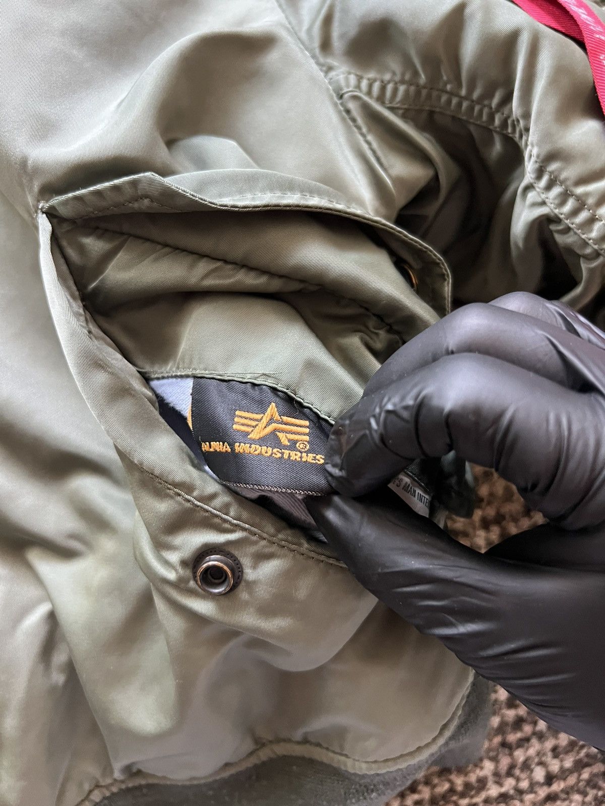 Alpha Industries Vintage Alpha Industries USAF MA-1 Reversible Bomber Jacket Size US M / EU 48-50 / 2 - 13 Thumbnail