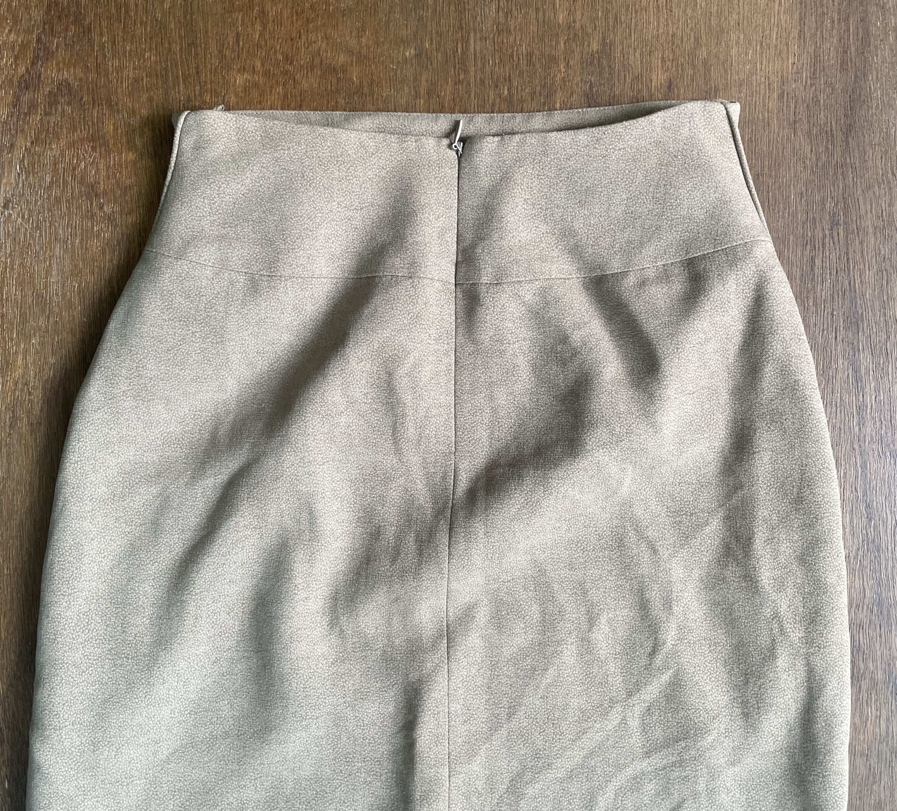 Giorgio Armani GIORGIO ARMANI Vintage Mainline Rayon Wool Skirt Size 23" - 2 Thumbnail