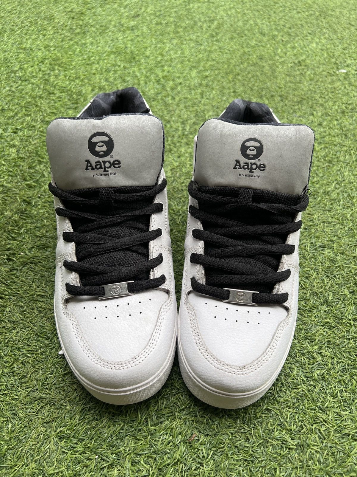 DC AAPE x DC low top Sneakers White Size US 11 / EU 44 - 5 Thumbnail