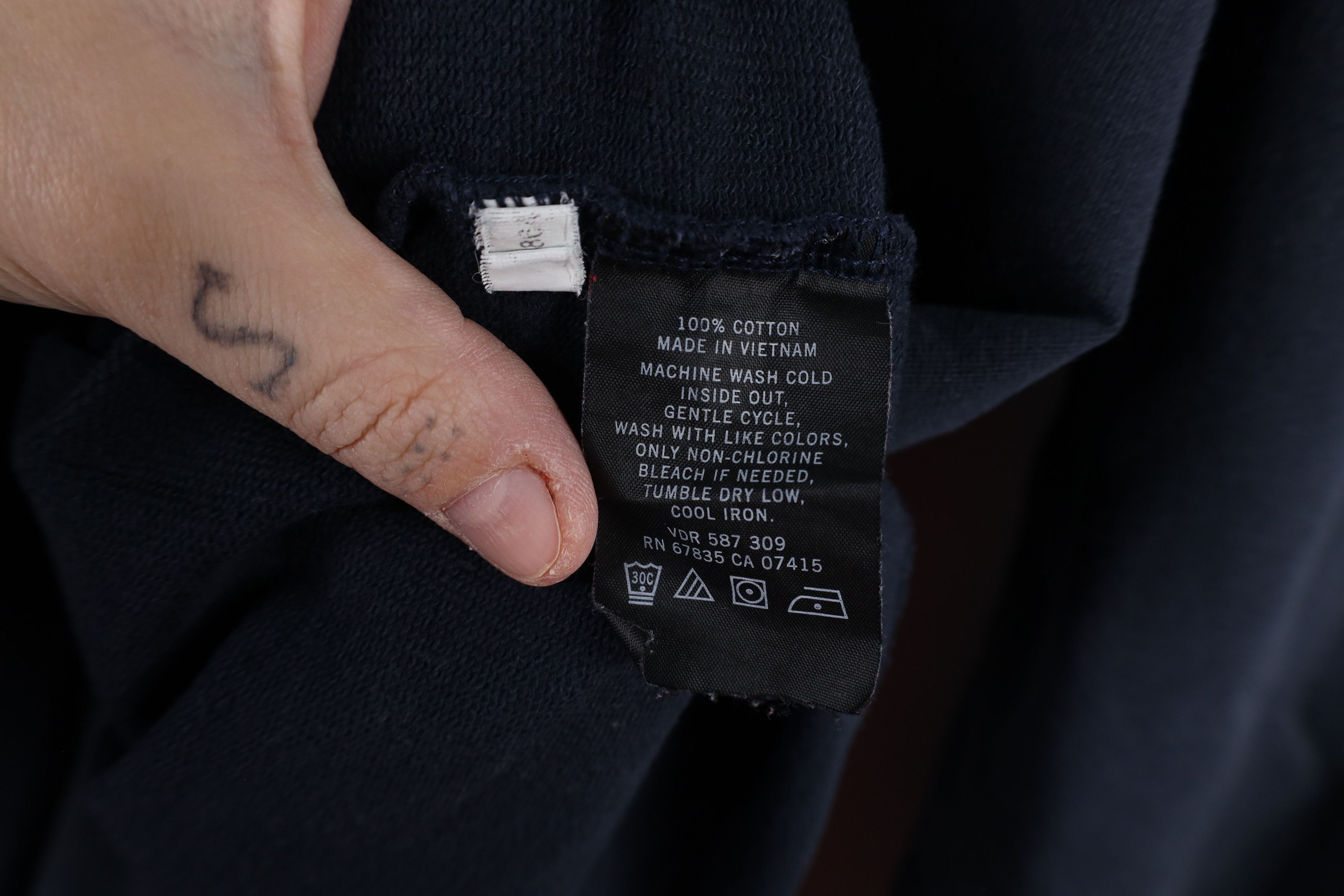 Nautica × Vintage Vintage 90s Nautica Competition Faded Long Sleeve T-Shirt Size US XL / EU 56 / 4 - 9 Thumbnail