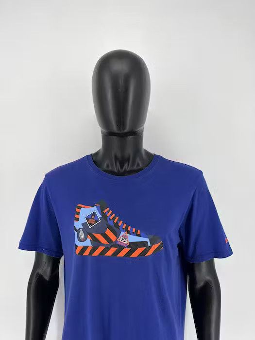 Nike Vintage Y2K Nike Blazerbasketball Big Logo T-Shirt Size US M / EU 48-50 / 2 - 7 Thumbnail