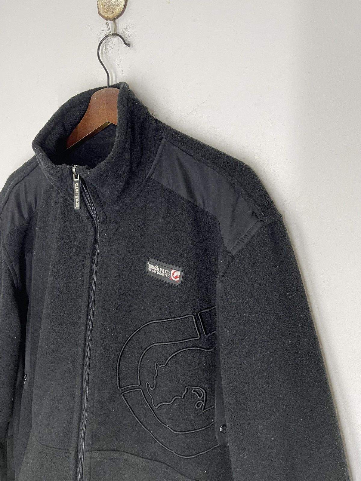 Ecko Unltd. 90’s ECKO UNLTD FLEECE JACKET BIG LOGO Size US M / EU 48-50 / 2 - 3 Thumbnail