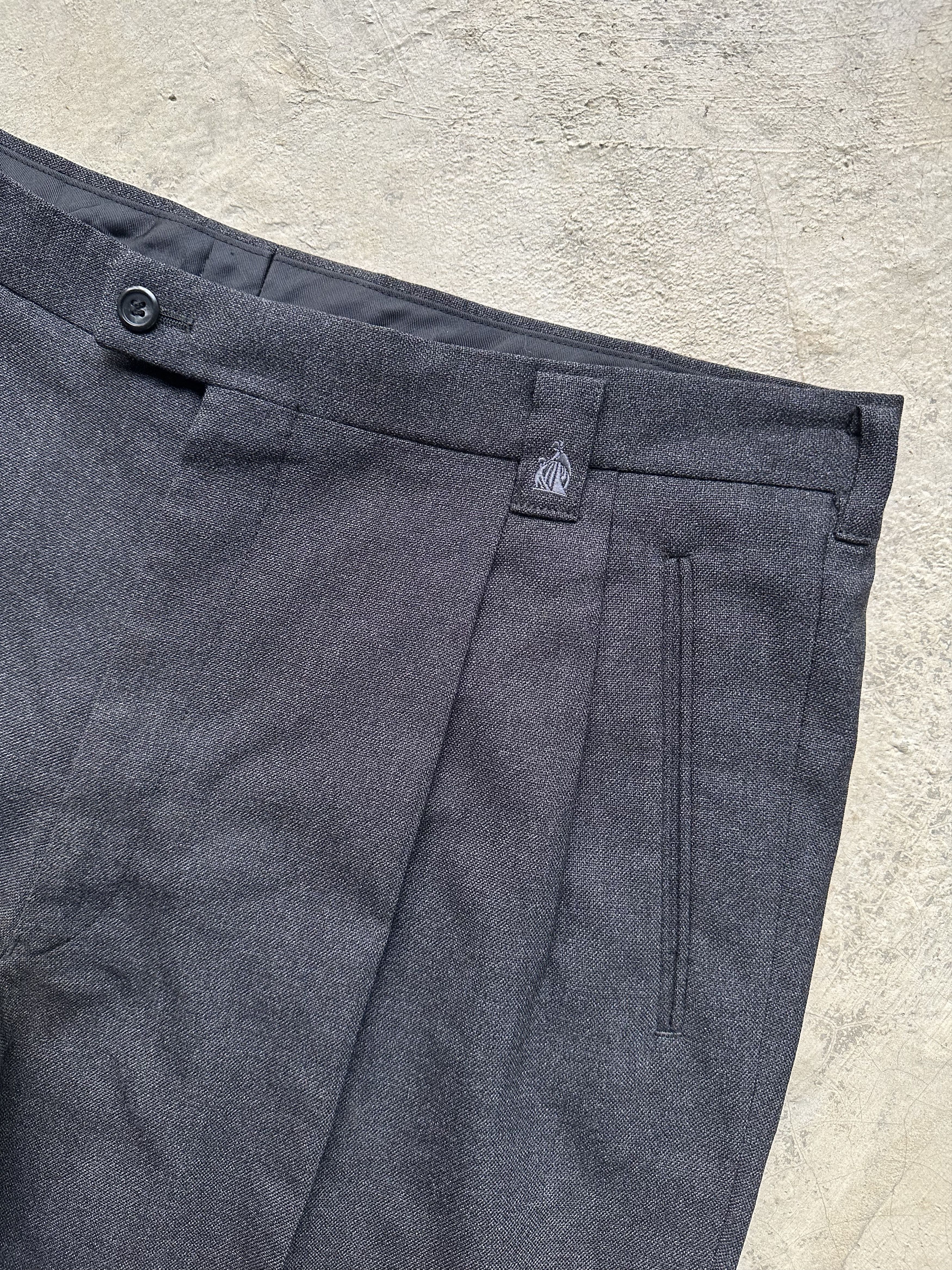 Lanvin Vintage Lanvin Baggy Wide Balloons Wool Trousers Pants Size US 37 - 12 Thumbnail