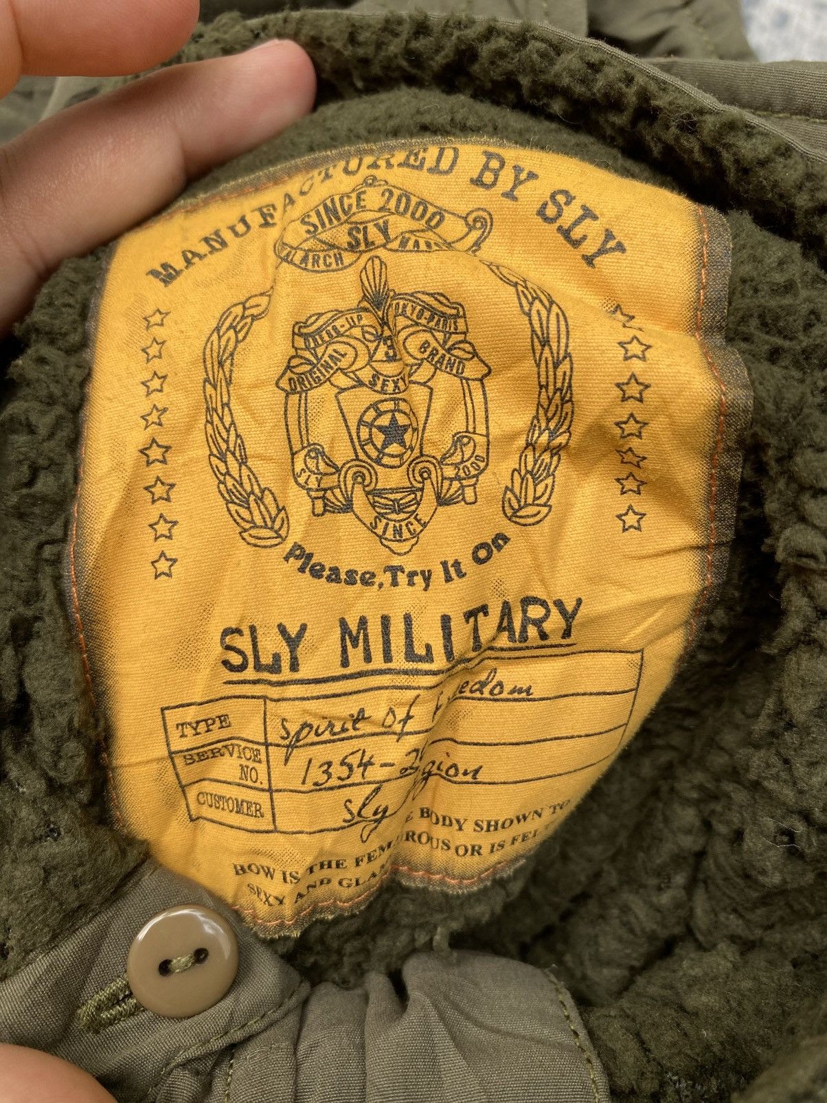 SLY SLY Military Faux Fur Jacket Size M / US 6-8 / IT 42-44 - 5 Thumbnail