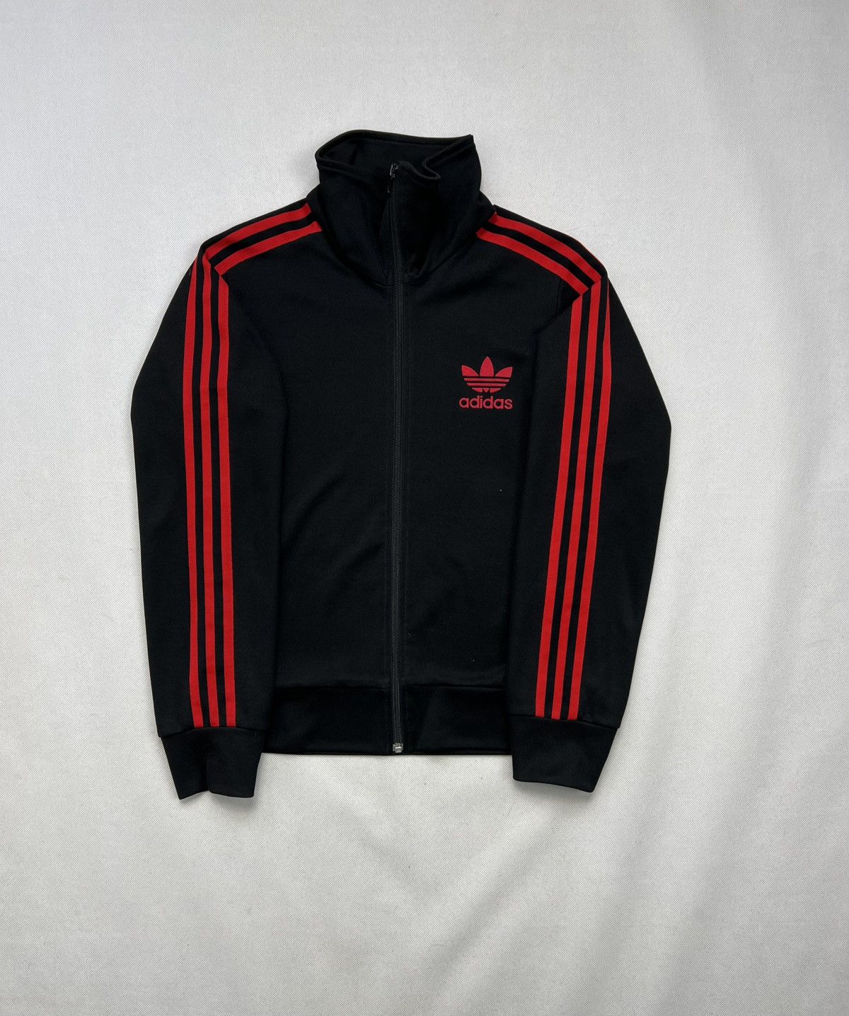 Adidas Sweatshirt Adidas Stripes Vintage 90’s Zipped Unisex Size US M / EU 48-50 / 2 - 1 Thumbnail