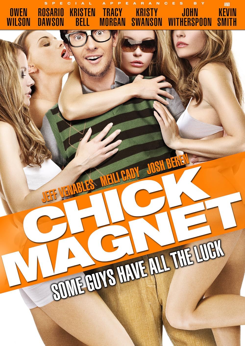 Gildan Rare tshirt Chick Magnet movie promo blrach Tee Comedy Size US L / EU 52-54 / 3 - 7 Thumbnail