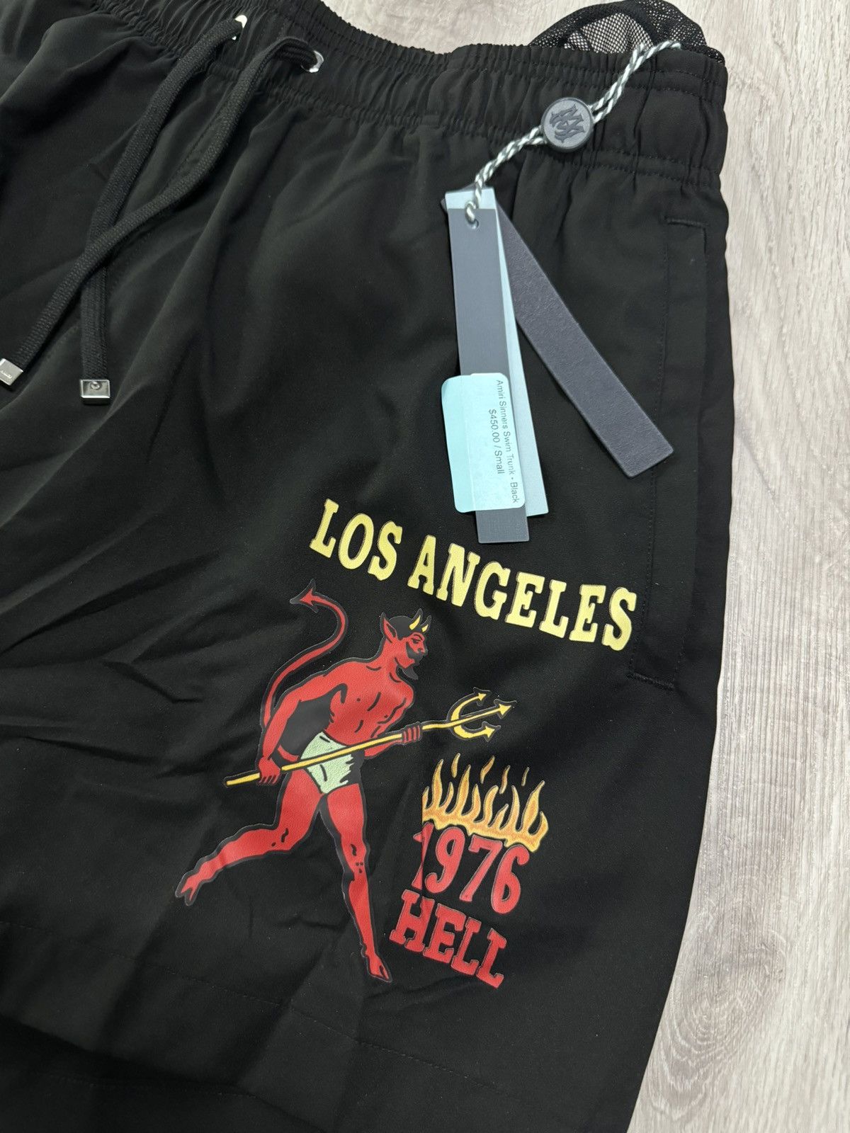 Amiri Amiri Sinner Swim Shorts Size US 29 - 6 Thumbnail