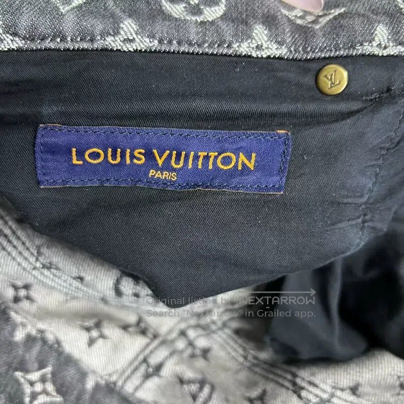 Louis Vuitton Louis Vuitton Logo-printed baggy jeans Size US 33 - 2 Thumbnail