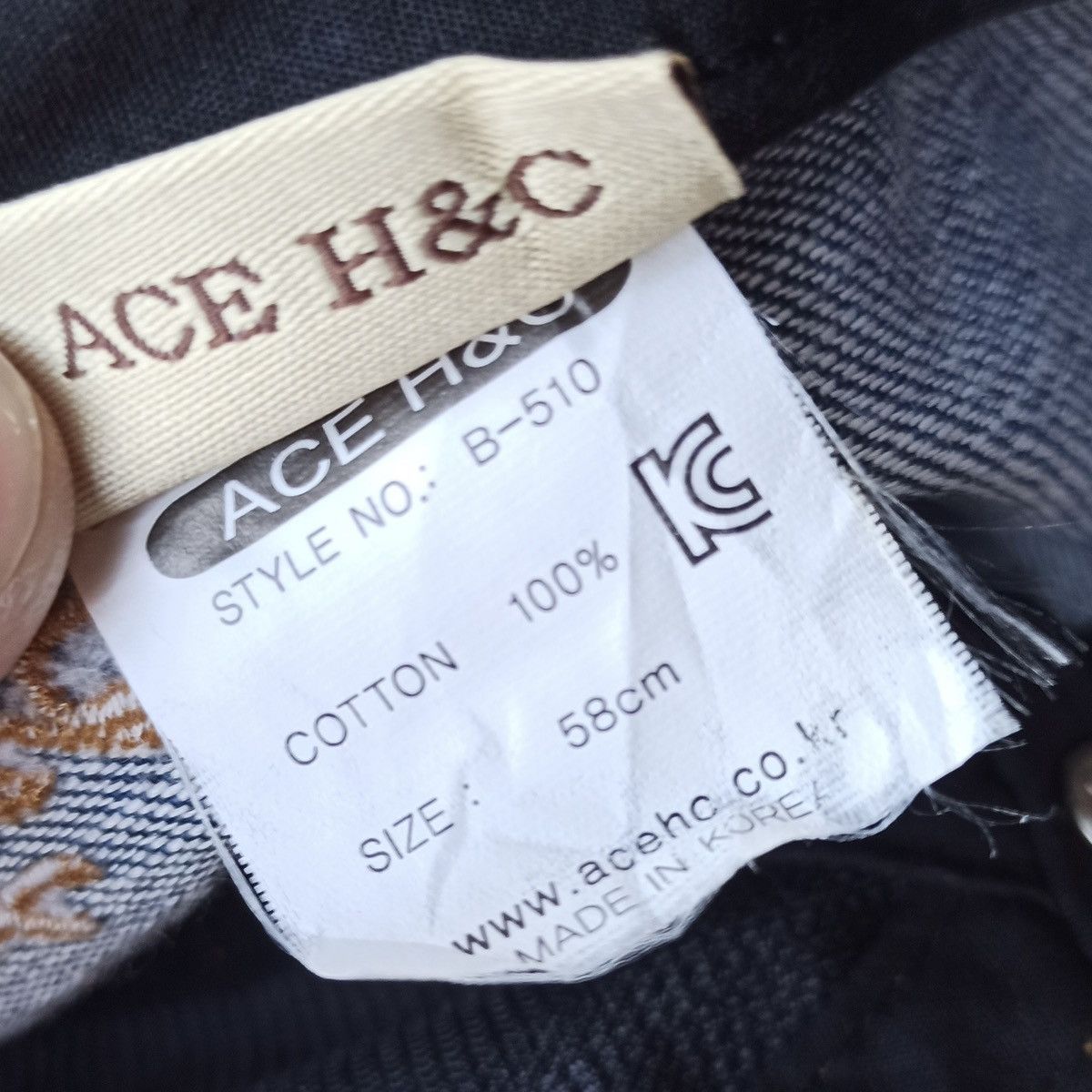 Birkenstock × Japanese Brand Sick initial B distressed hat Size ONE SIZE - 16 Thumbnail