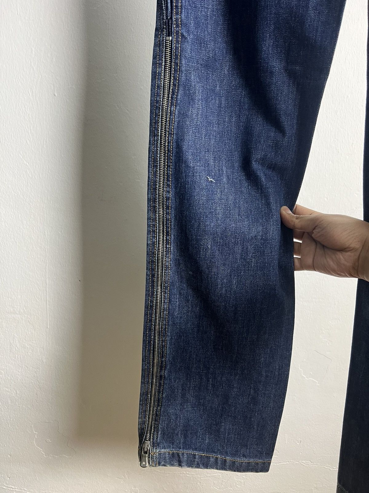 Dolce & Gabbana SS2003 Dolce&Gabbana Side Zipper Denim Jeans Size US 33 - 8 Thumbnail