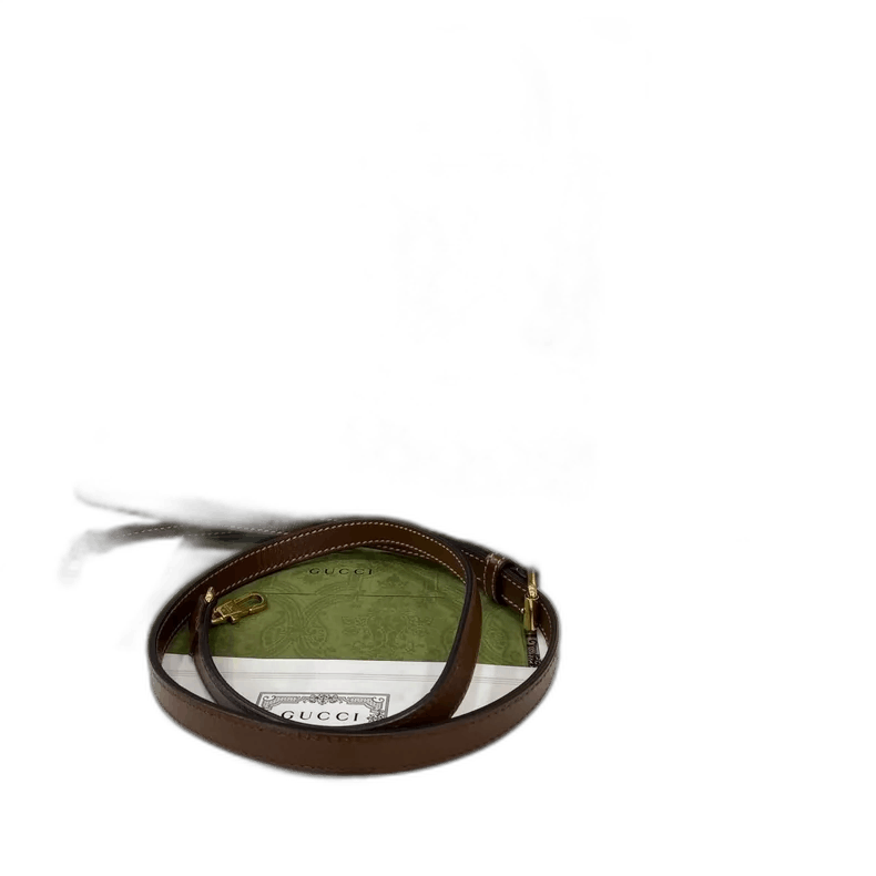 Gucci Mini Tote Bag With Iconic Double G-2505 in Brown, Men's