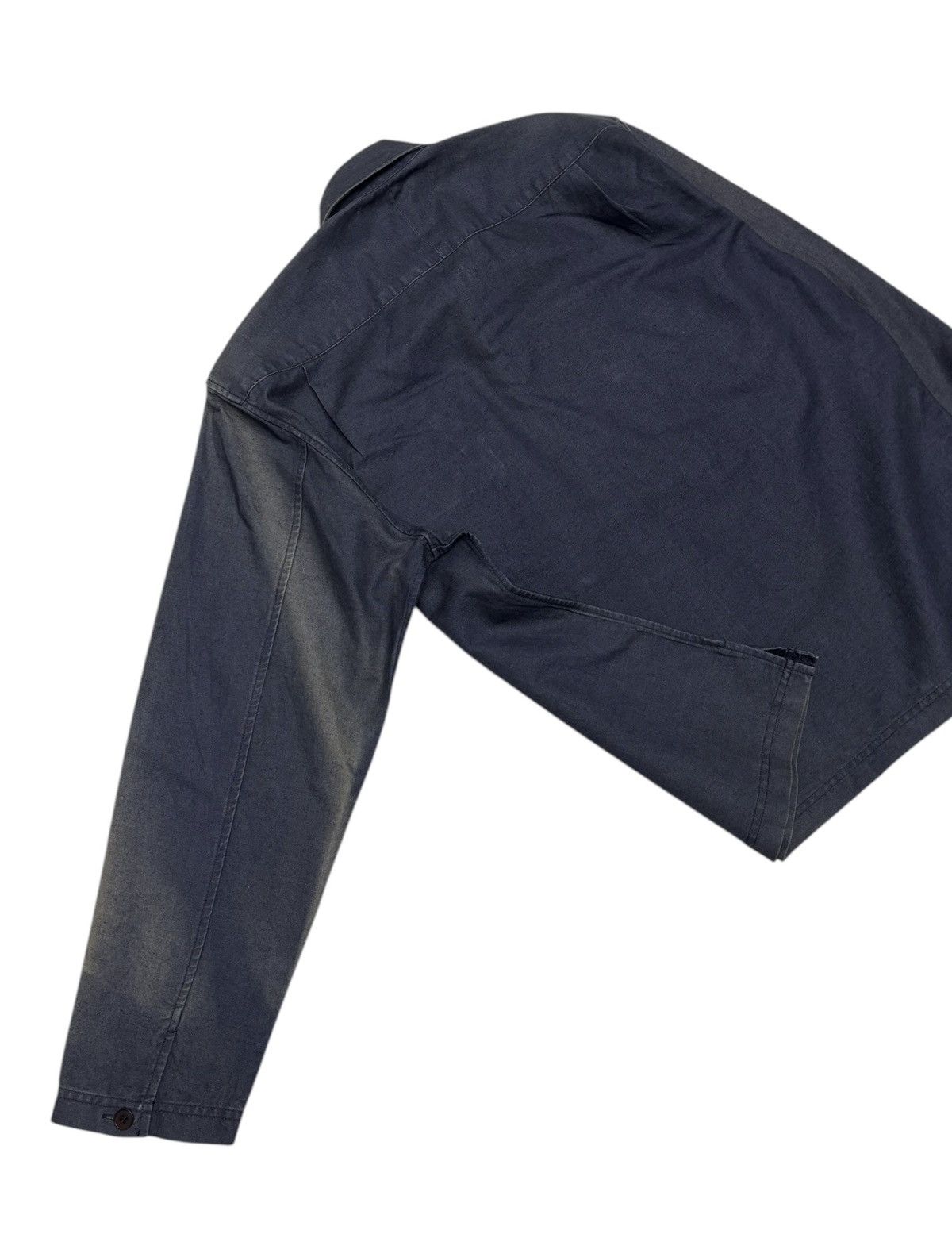 Issey Miyake 🔥KAZUTAKA KATO ZIPPER MINIMAL WORK JACKET FADED Size US M / EU 48-50 / 2 - 13 Thumbnail