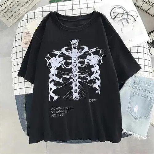 VIBE Skeleton Print T-shirts Size US M / EU 48-50 / 2 - 2 Thumbnail