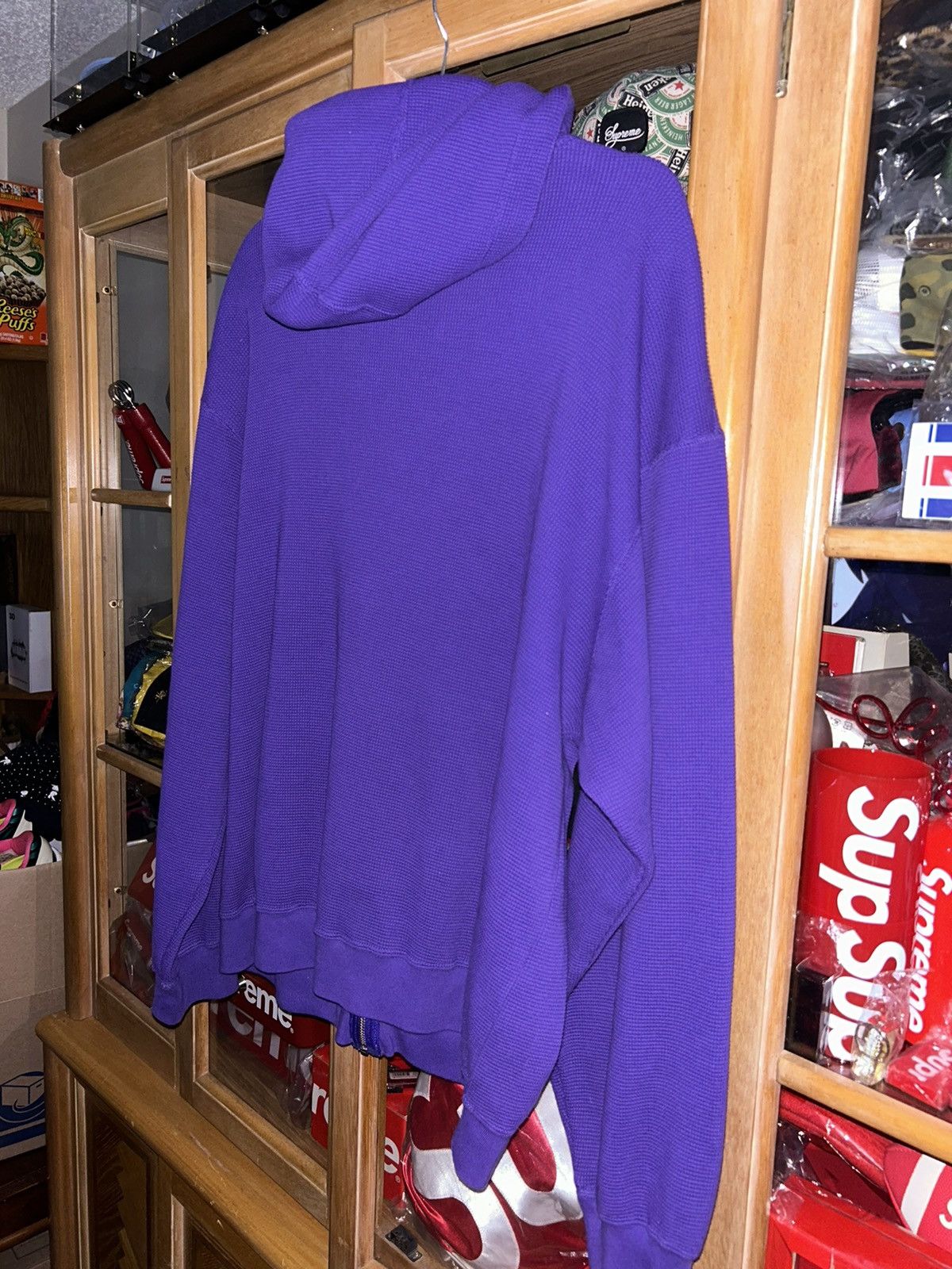 Supreme Supreme Hooded Zip Up Thermal SS25 size Large NEW Size US L / EU 52-54 / 3 - 5 Thumbnail