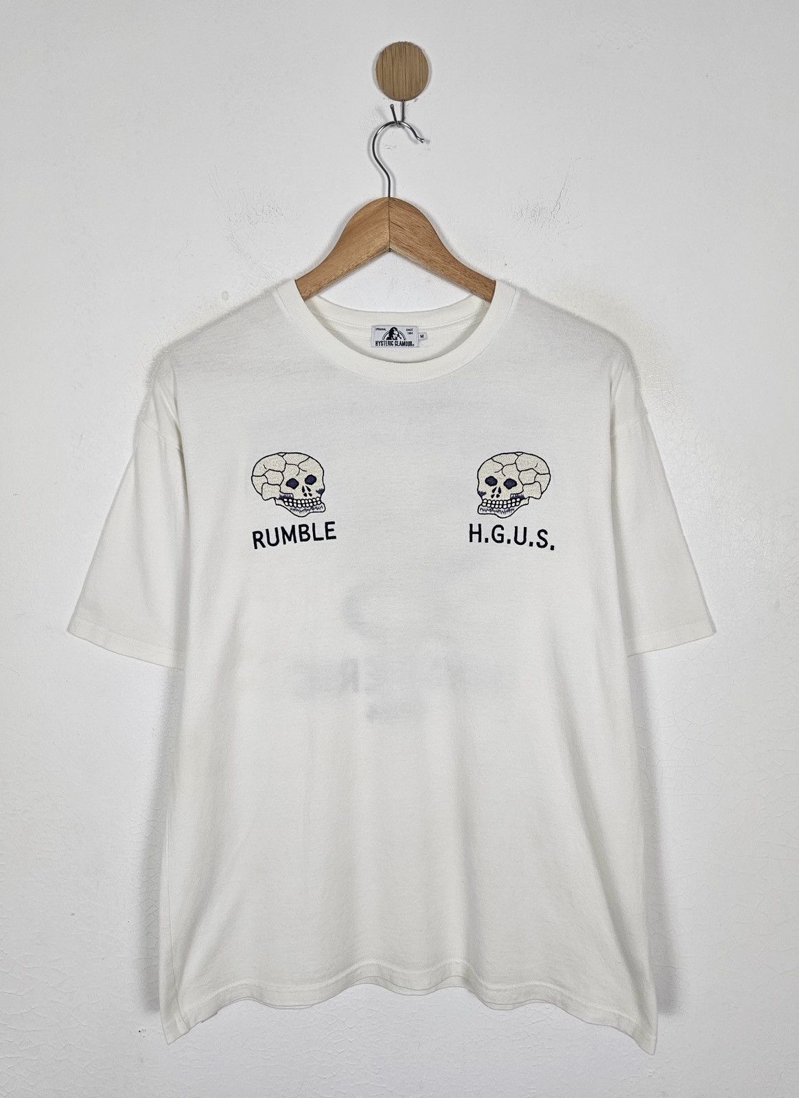 Hysteric Glamour Hysteric Glamour Rumble 1984 tee shirt Size US M / EU 48-50 / 2 - 2 Thumbnail