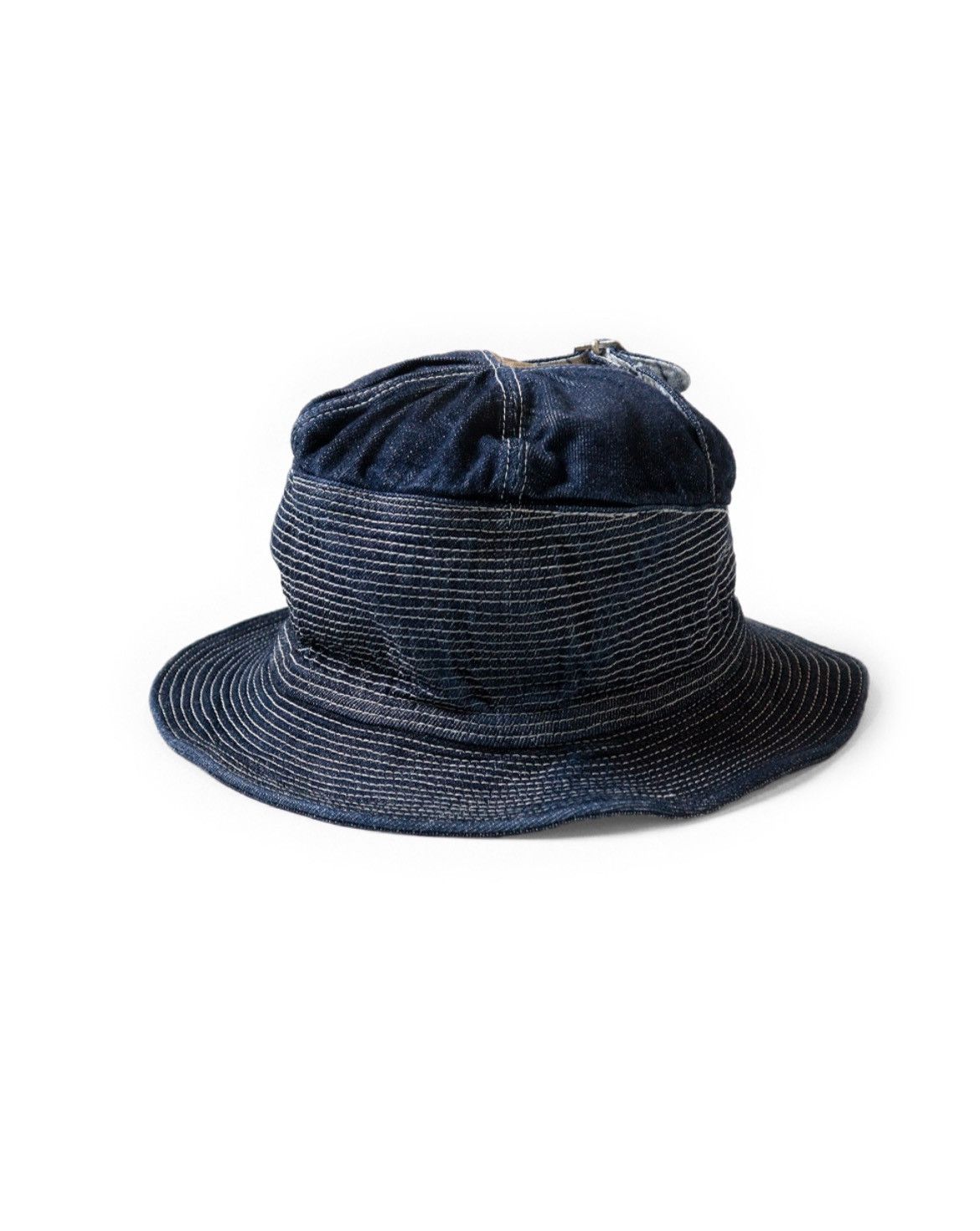 Kapital × Kapital Kountry KAPITAL 12oz Old Man and Umi (The sea) Bucket Hat- Indigo Size ONE SIZE - 9 Thumbnail