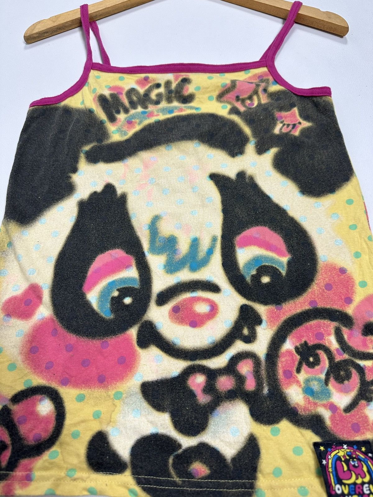 Japanese Brand Grand Slam Japanese Cartoon Sleeveless Nice Design Art Size XS / US 0-2 / IT 36-38 - 2 Thumbnail