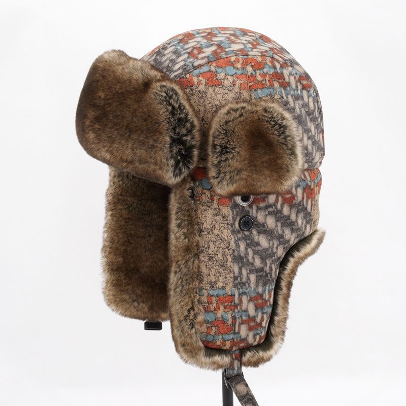 Japanese Brand Russian Ushanka Trapper Hat Size ONE SIZE - 1 Thumbnail