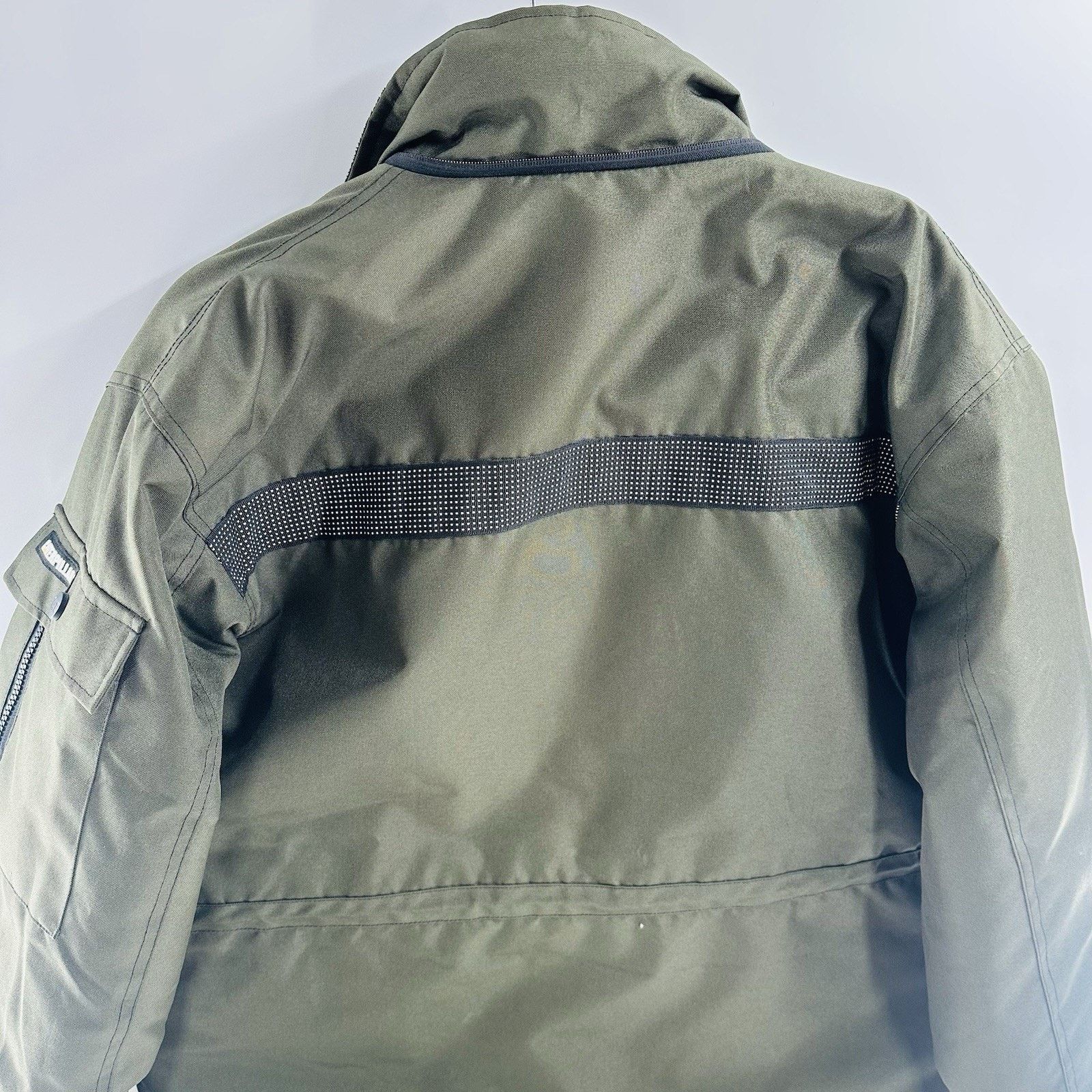 Caterpillar Caterpillar CAT Heavy Insulated Parka Gray Reflective Hooded Size US M / EU 48-50 / 2 - 5 Thumbnail