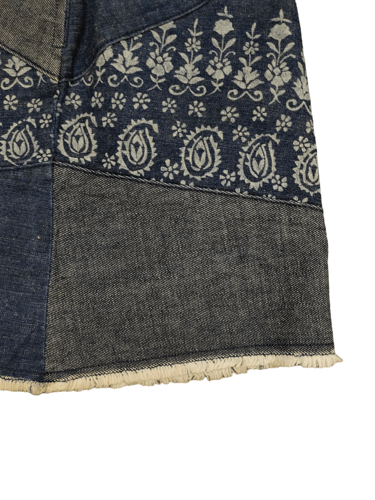 Burberry Burberry London Blue Label Paisley Patchwork Mini Skirt Size 24" / US 00 / IT 34 - 4 Thumbnail