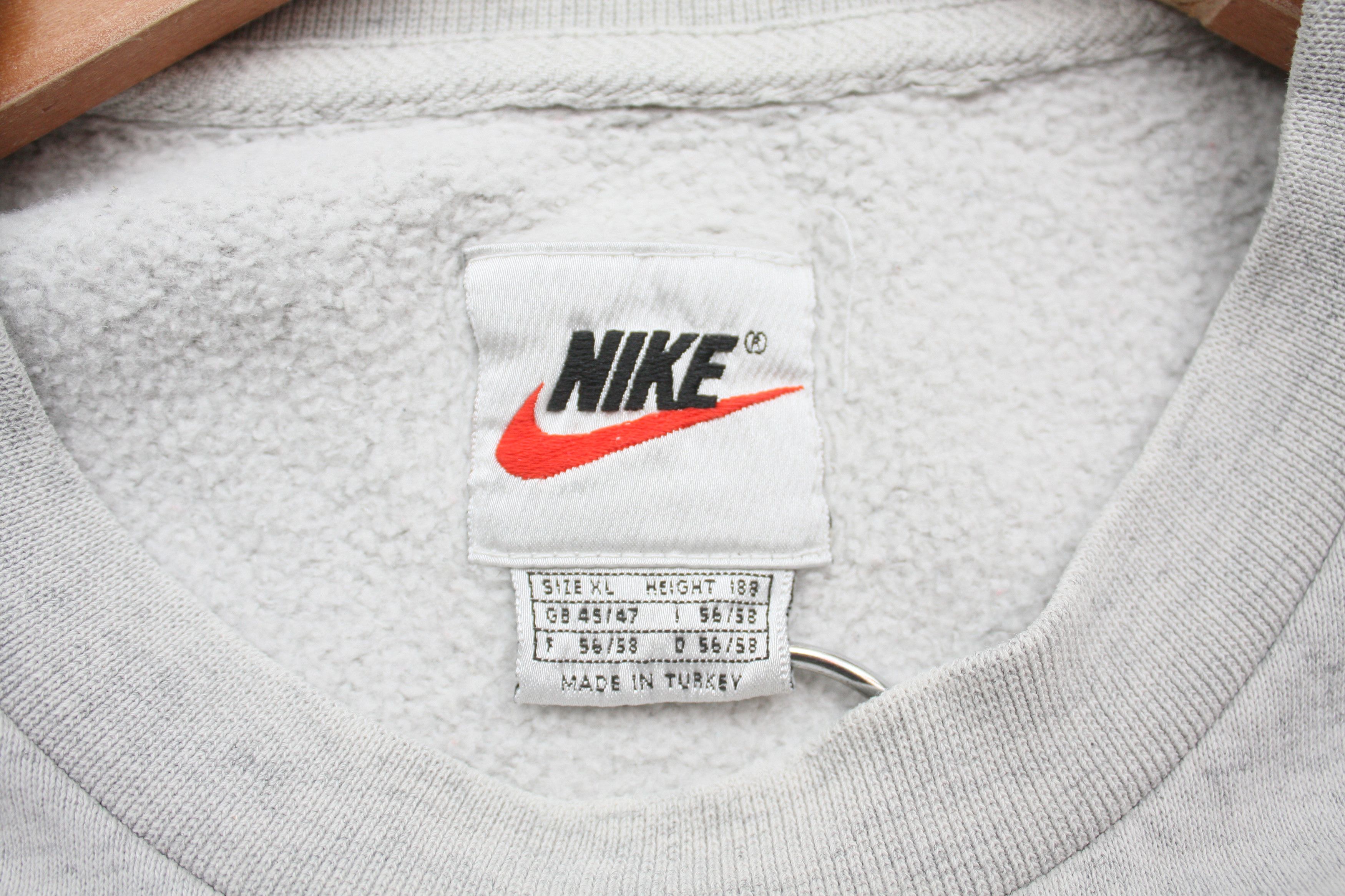 Nike Nike Vintage Grey Sweatshirt Men's XL Size US XL / EU 56 / 4 - 5 Thumbnail