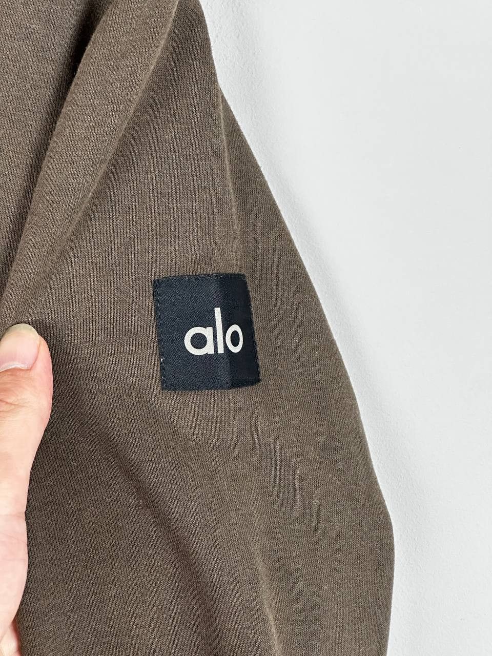Alo Yoga ALO Yoga Baggy Brown Sport Zip Hoodie Size S Size US S / EU 44-46 / 1 - 4 Thumbnail