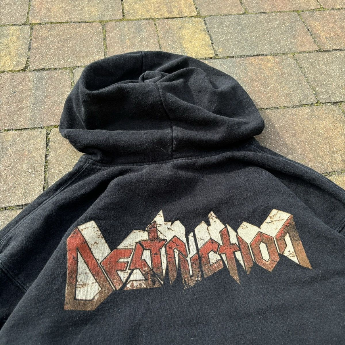 Band Tees Vintage Destruction Release From Agony Band Hoodie Metal 90s Size US L / EU 52-54 / 3 - 5 Thumbnail
