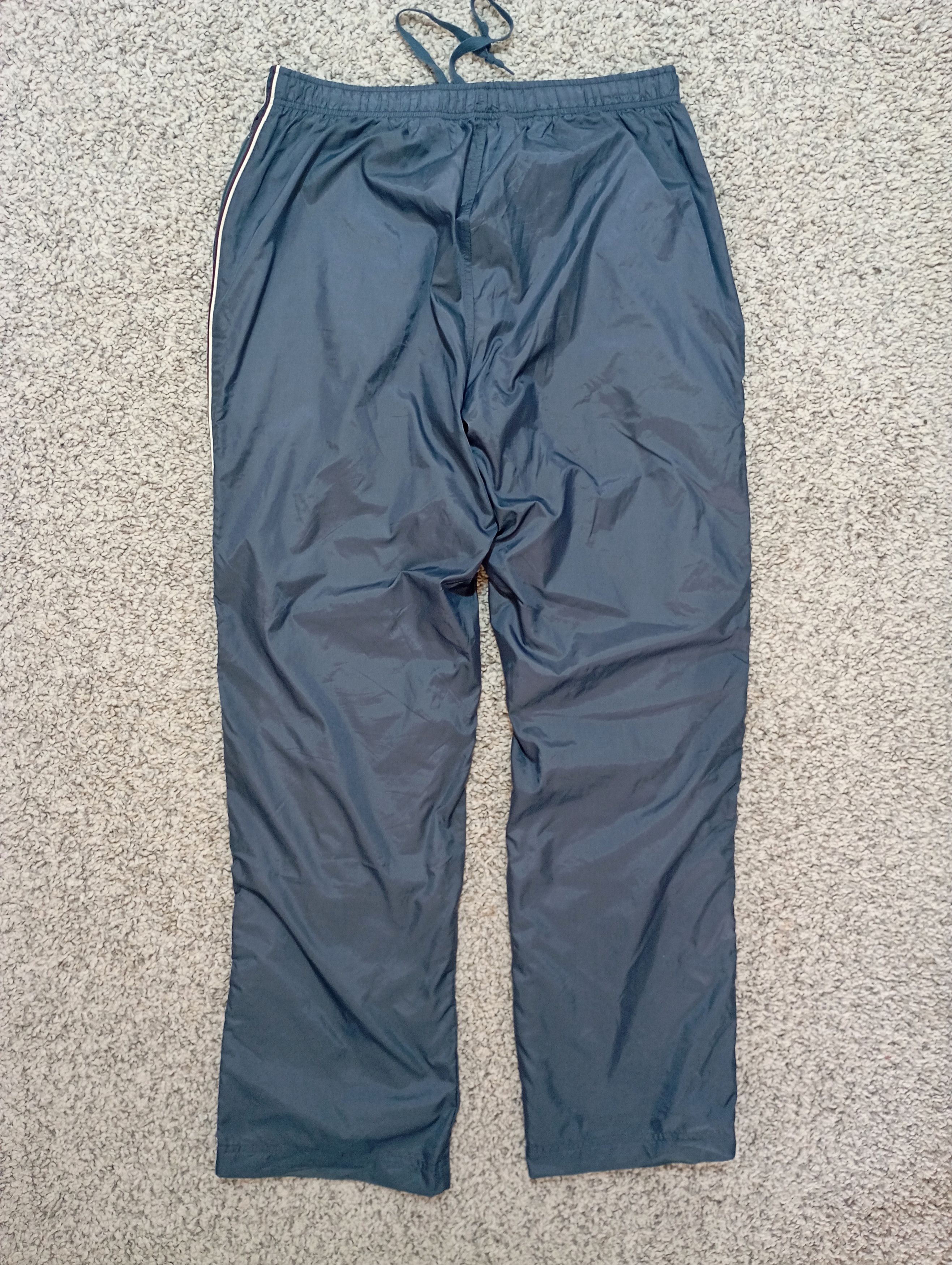 Nike NIKE 90's BAGGY SWOOSH LOGO TRACK PANTS RARE RETRO Y2K Size US 34 / EU 50 - 9 Thumbnail