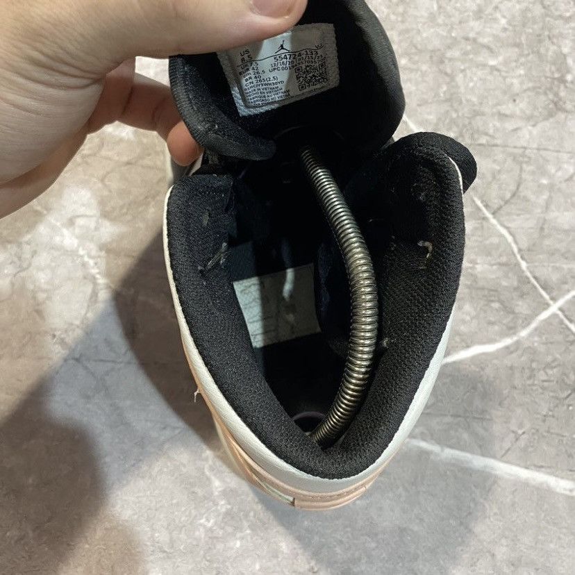 Jordan Brand × Nike NIKE AIR JORDAN 1 MID CRIMSON TINT SNEAKERS PINK Size US 7.5 / EU 40-41 - 7 Thumbnail