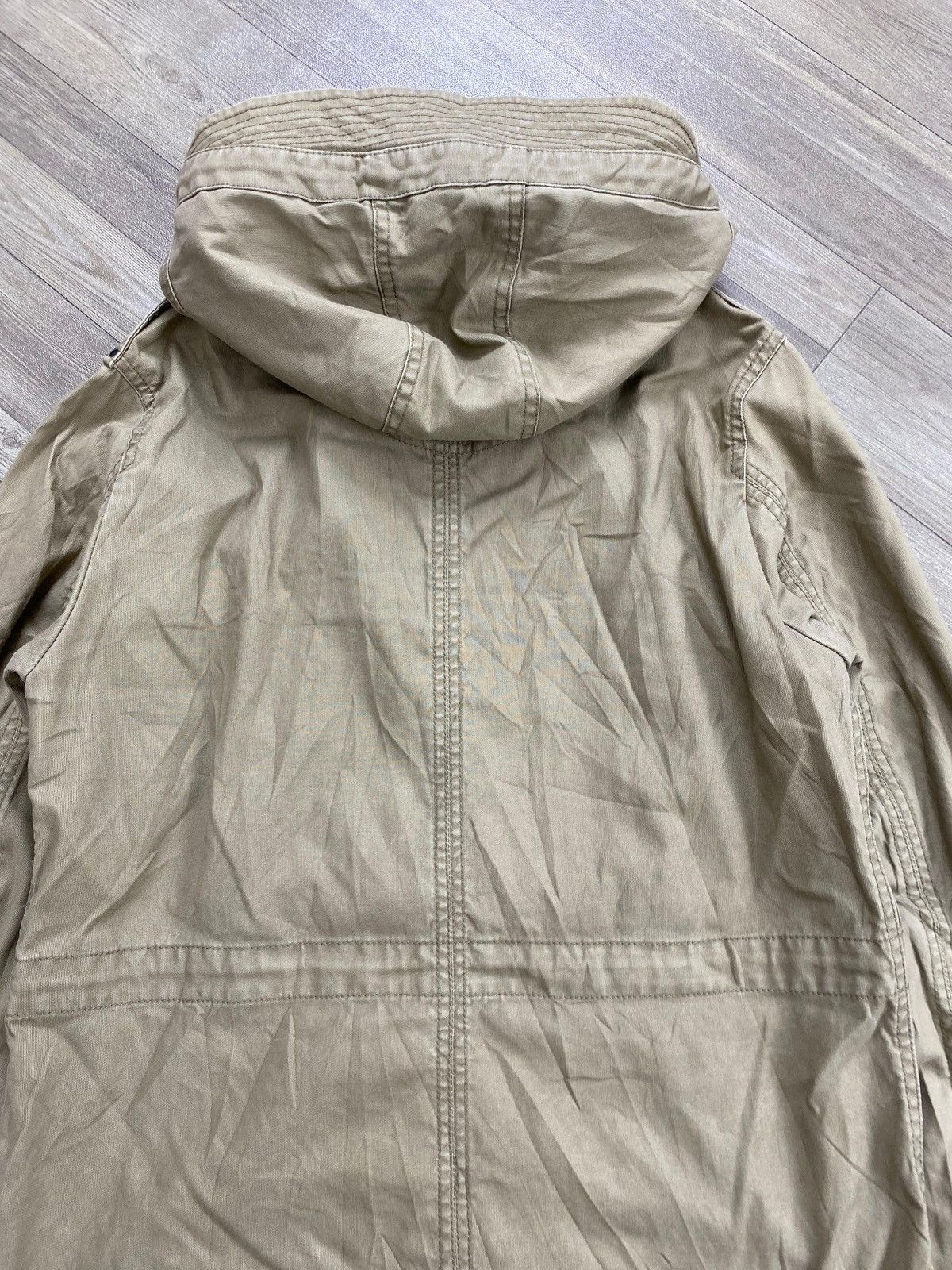 Tete Homme 🇯🇵Vintage Tete Homme Military Trench Coat Jacket Size US L / EU 52-54 / 3 - 15 Thumbnail