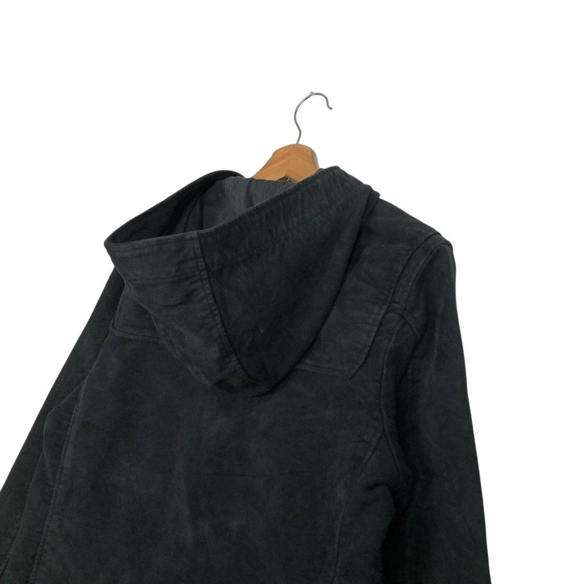 Japanese Brand 📌Rich Black Vintage Chore Jacket MHL Margaret Howell Size US M / EU 48-50 / 2 - 10 Thumbnail